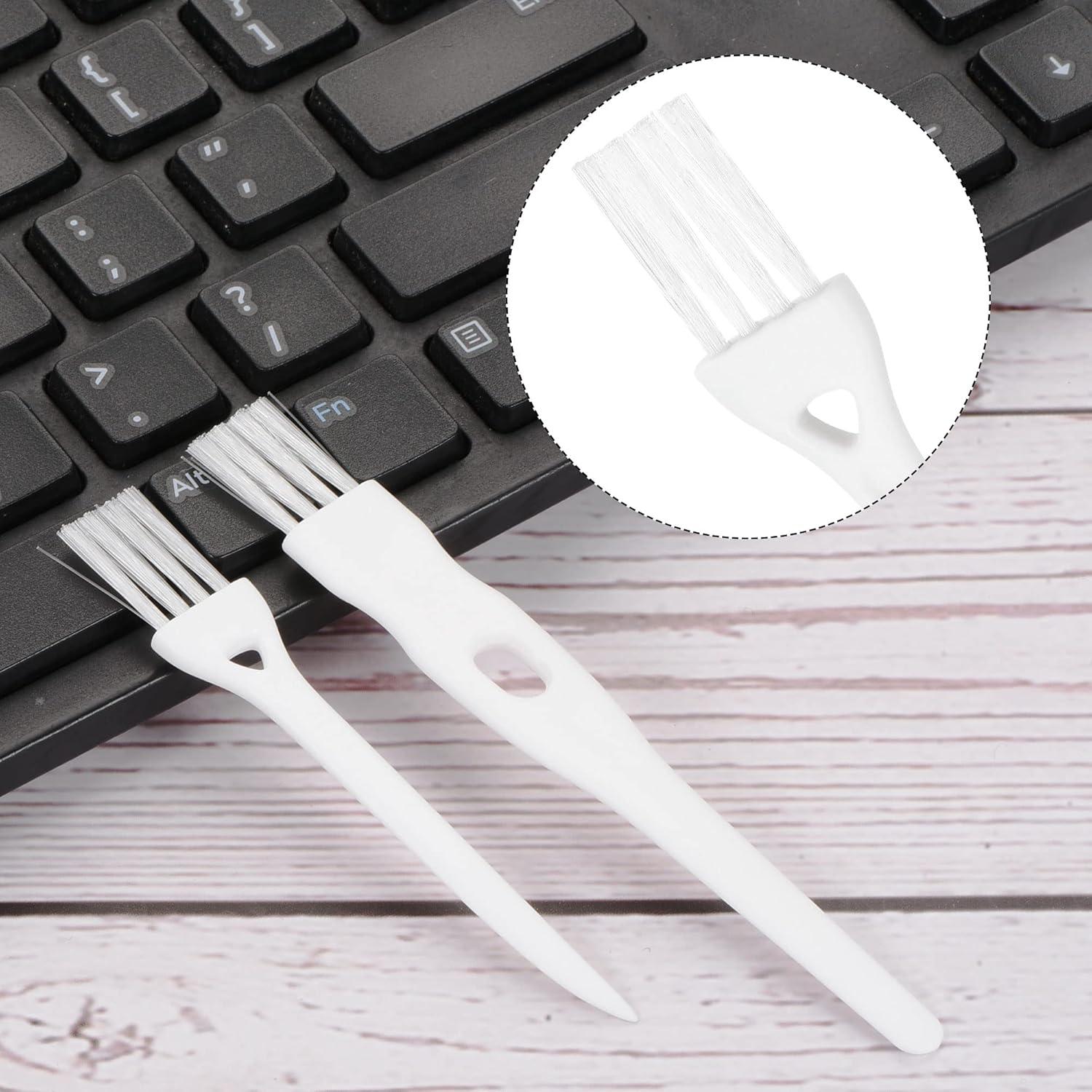 Cepillos de Limpieza MECCANIXITY 8 Piezas Nylon Blanco