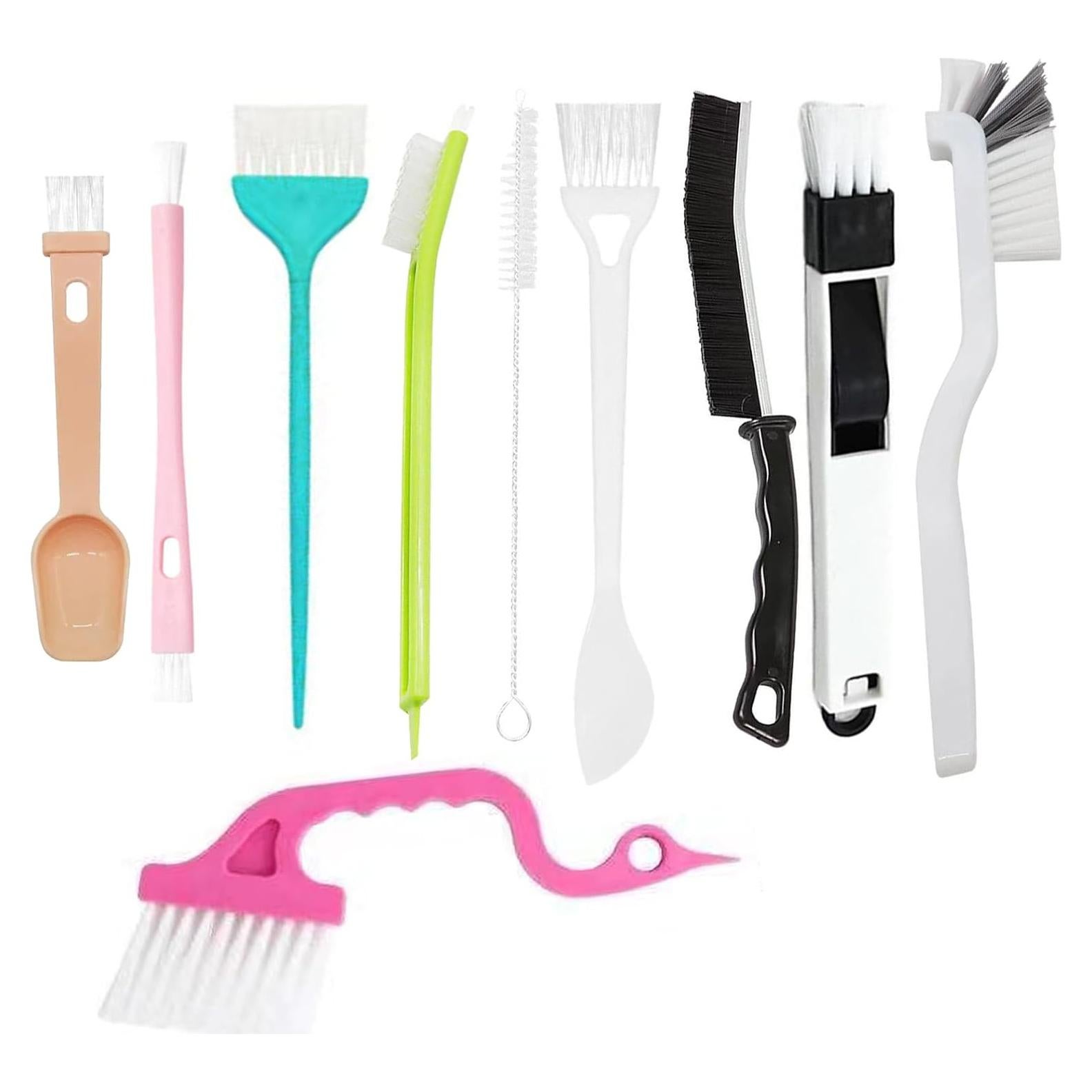 Juego de Cepillos de Limpieza CONOVOZON 10 Piezas Ergonómico