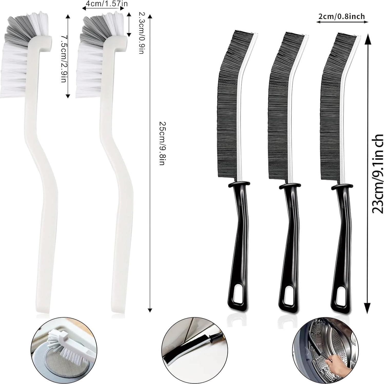 Juego de 18 Cepillos de Limpieza para Hogar Florailune