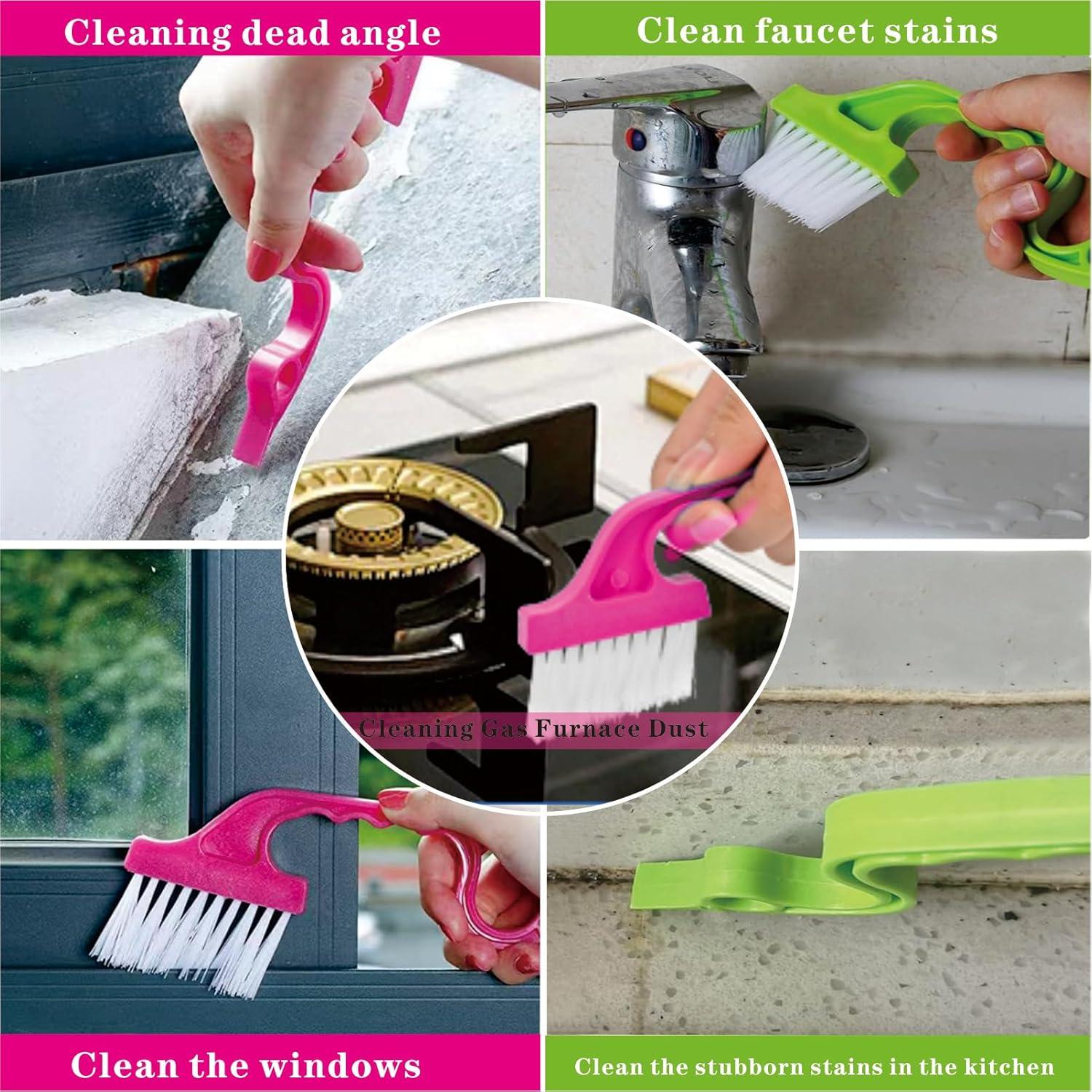 Juego de 18 Cepillos de Limpieza para Hogar Florailune