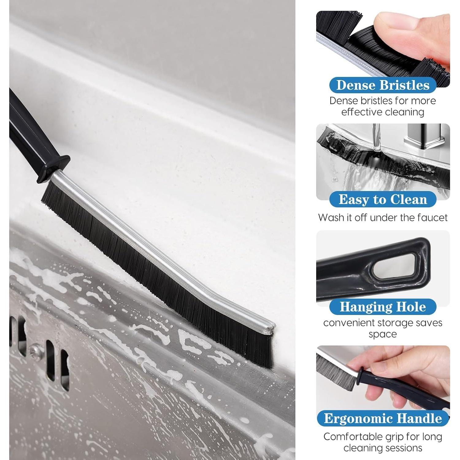 Juego de 18 Cepillos de Limpieza para Hogar Florailune