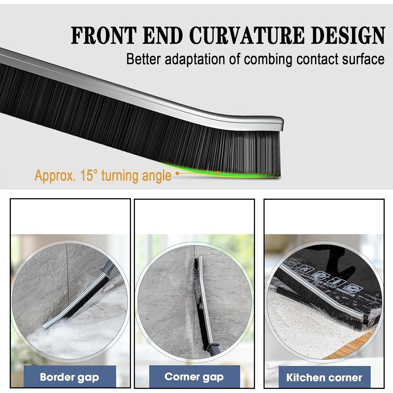 Cepillo de limpieza de ranuras QSMDH con cerdas duras 45g