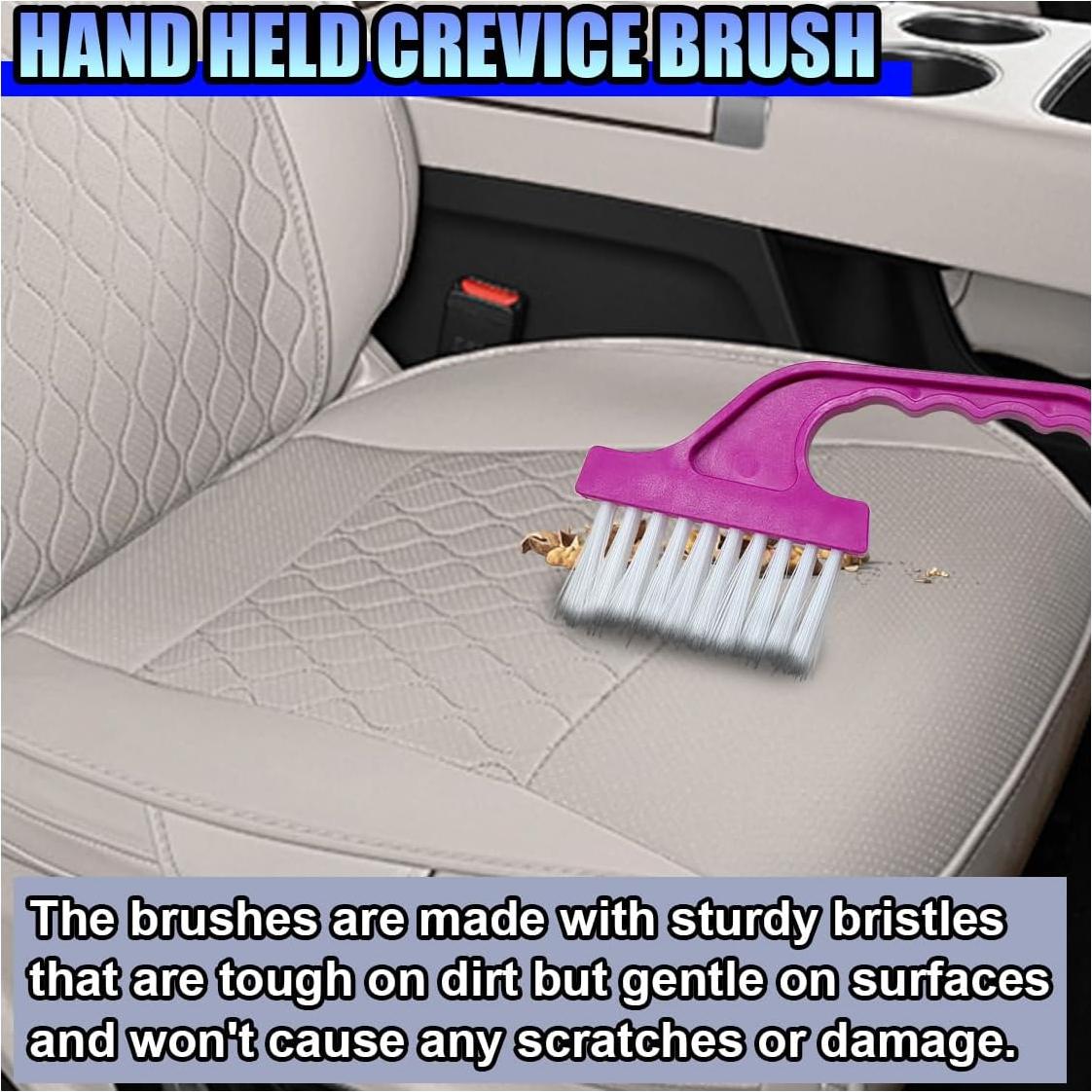 2 Cepillos de Limpieza de Riel de Ventana ZIMISI - Ergonómico