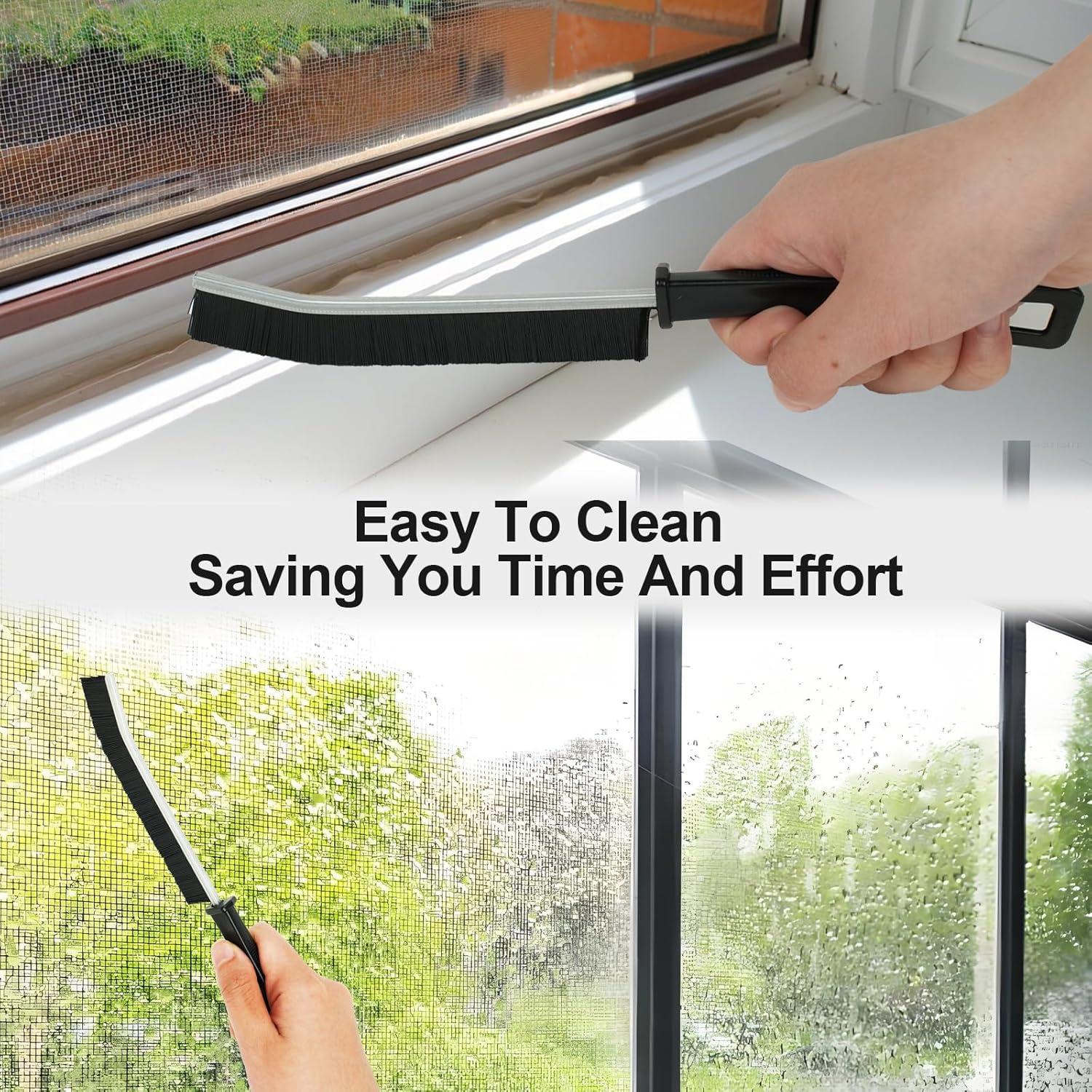 Cepillo de limpieza 6 PCS LKbeuuu cerdas duras para rincones