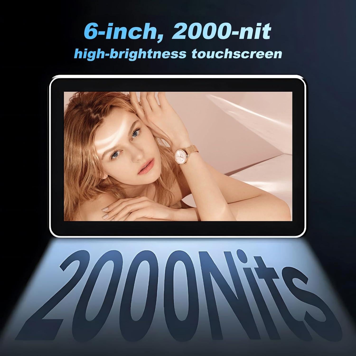 Monitor VILTROX DC-X2 6" 4K Táctil 2000nits HDMI