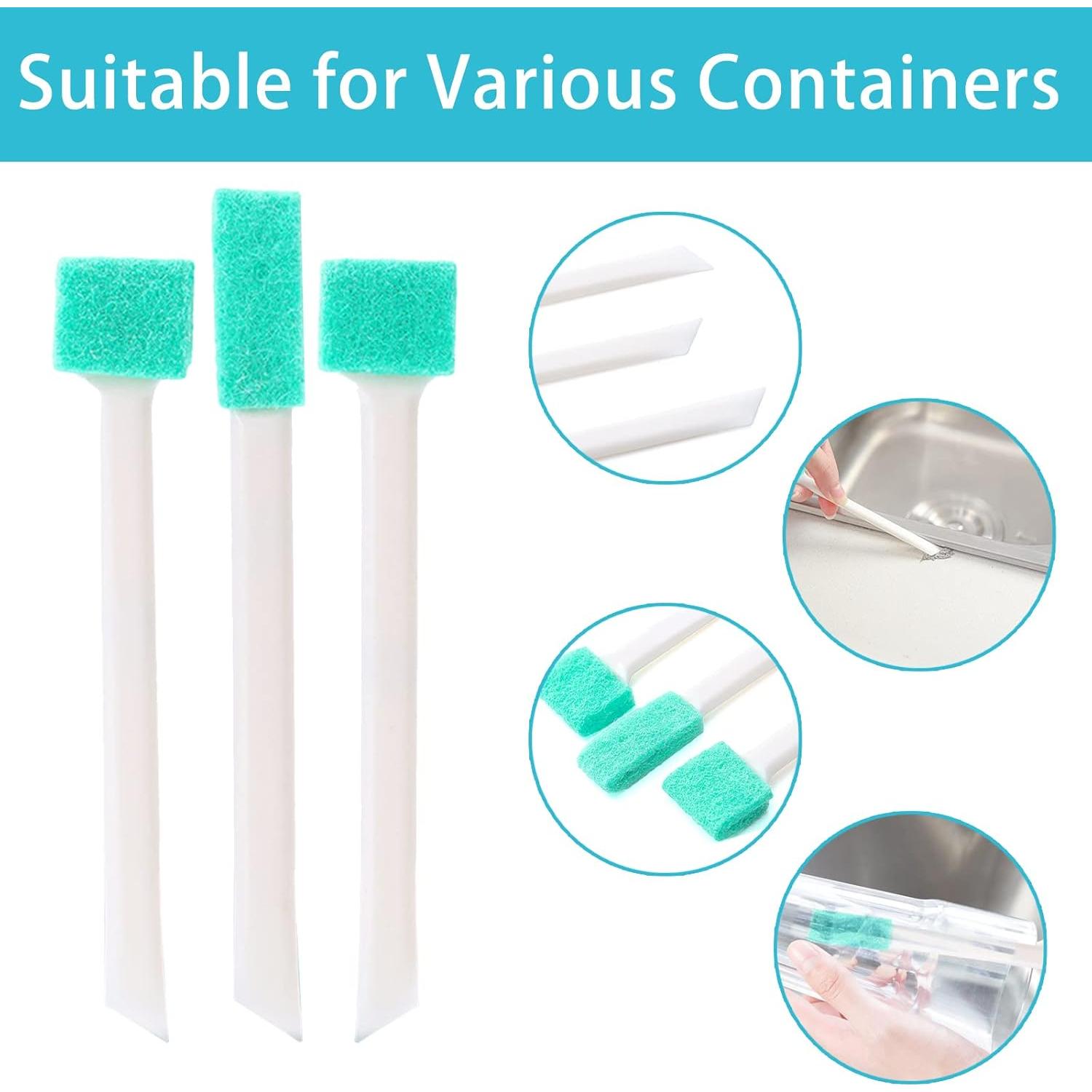 Juego de 8 Cepillos de Limpieza LIOUCBD para Grietas y Botellas