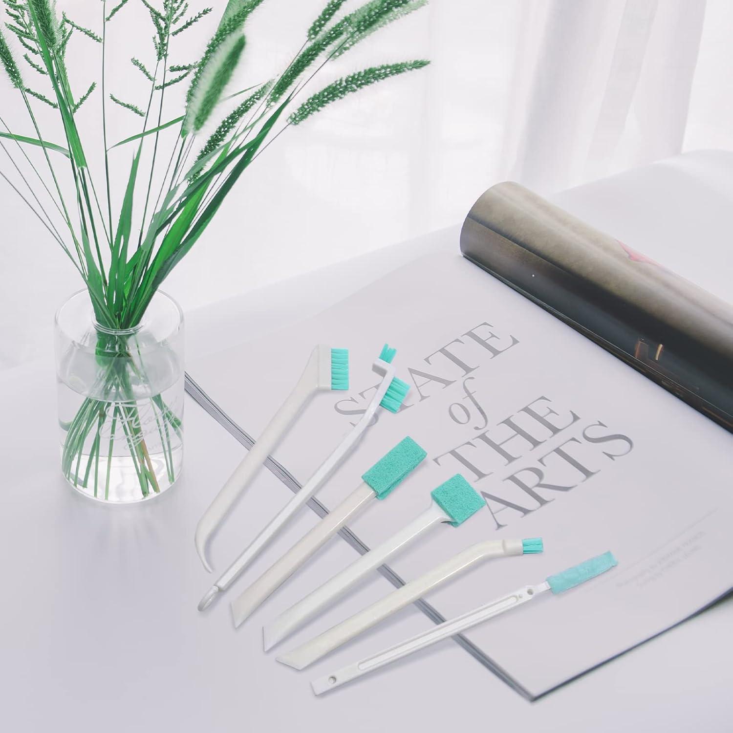 Juego de 8 Cepillos de Limpieza LIOUCBD para Grietas y Botellas