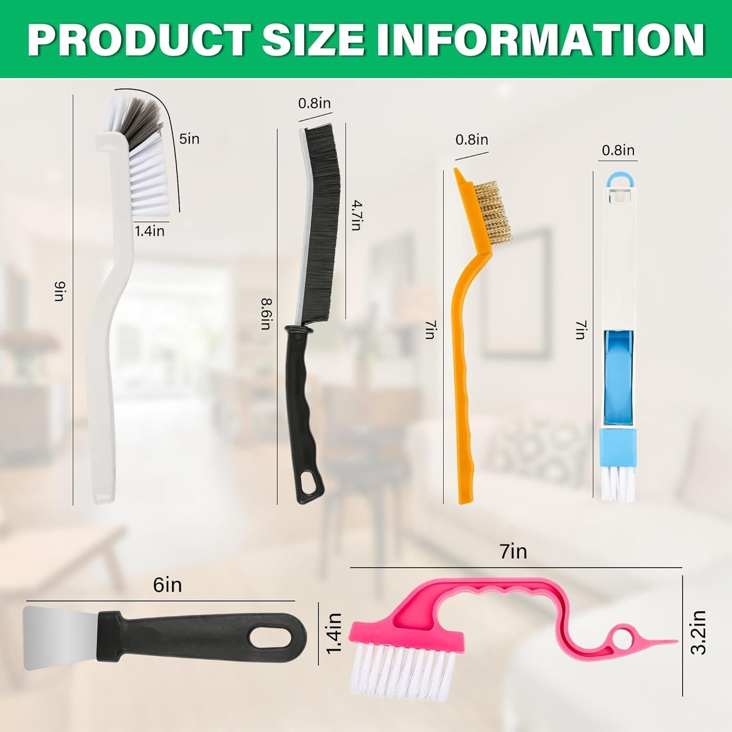 Juego de 15 Cepillos de Limpieza Aimai Forever - Cerdas Firmes