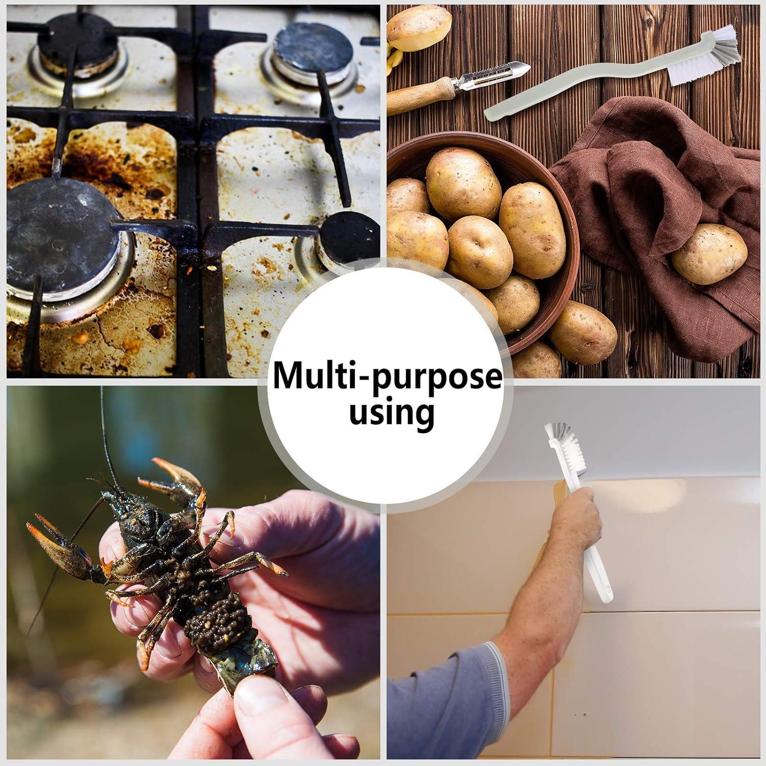 Conjunto de 4 Cepillos de Limpieza Patelai para Cocina y Ventanas