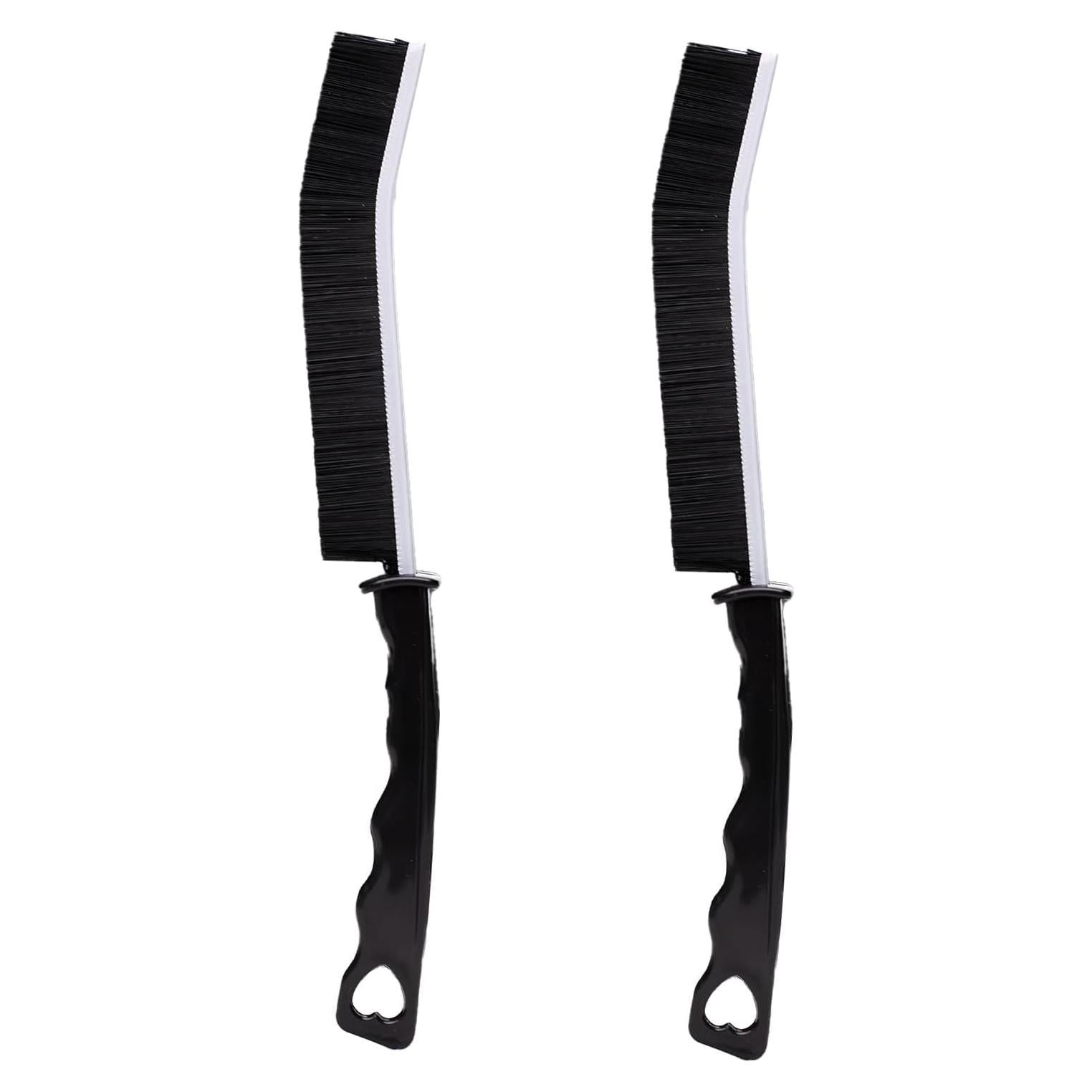 Cepillo de limpieza de ranuras Genérico - 2 unidades, negro