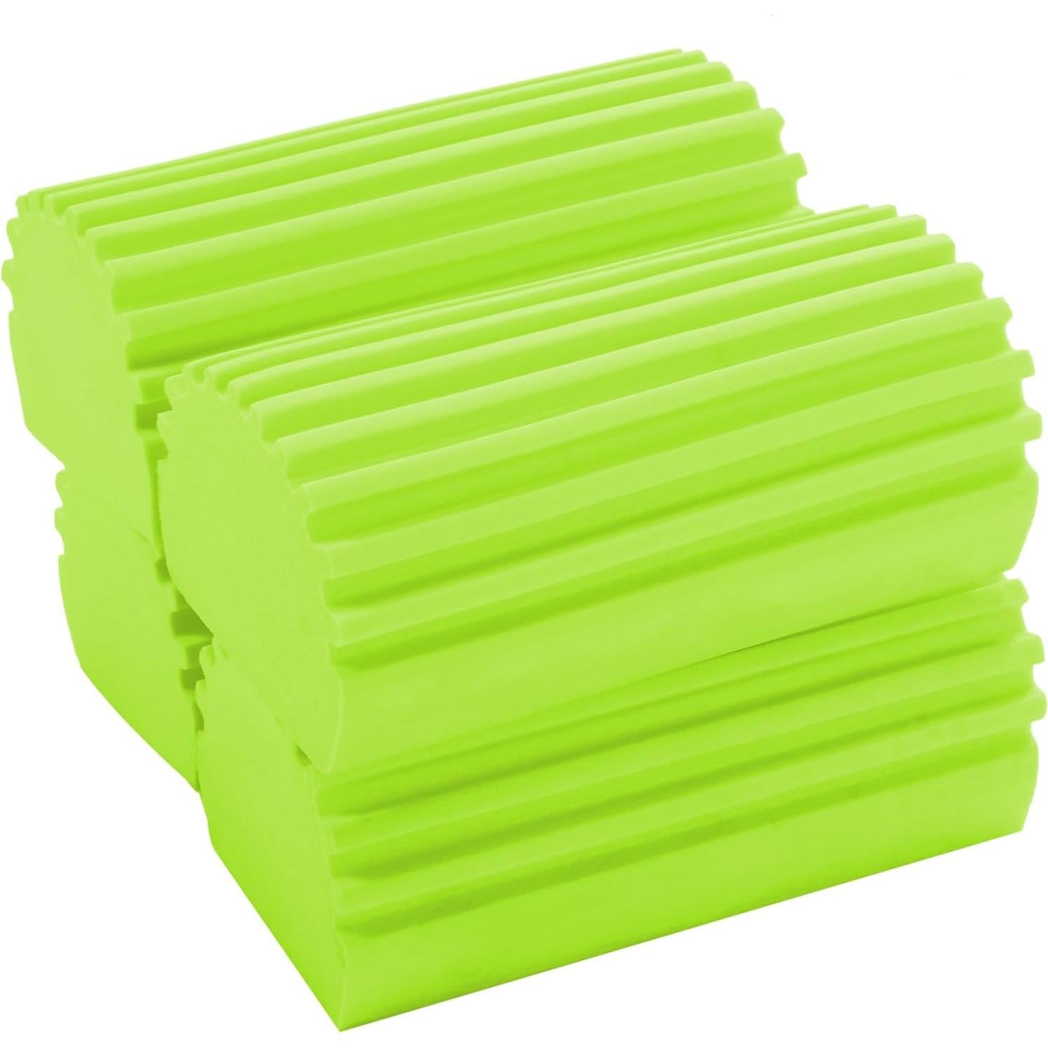 Juego de 4 Esponjas de Limpieza Húmeda Adyoney - Verde