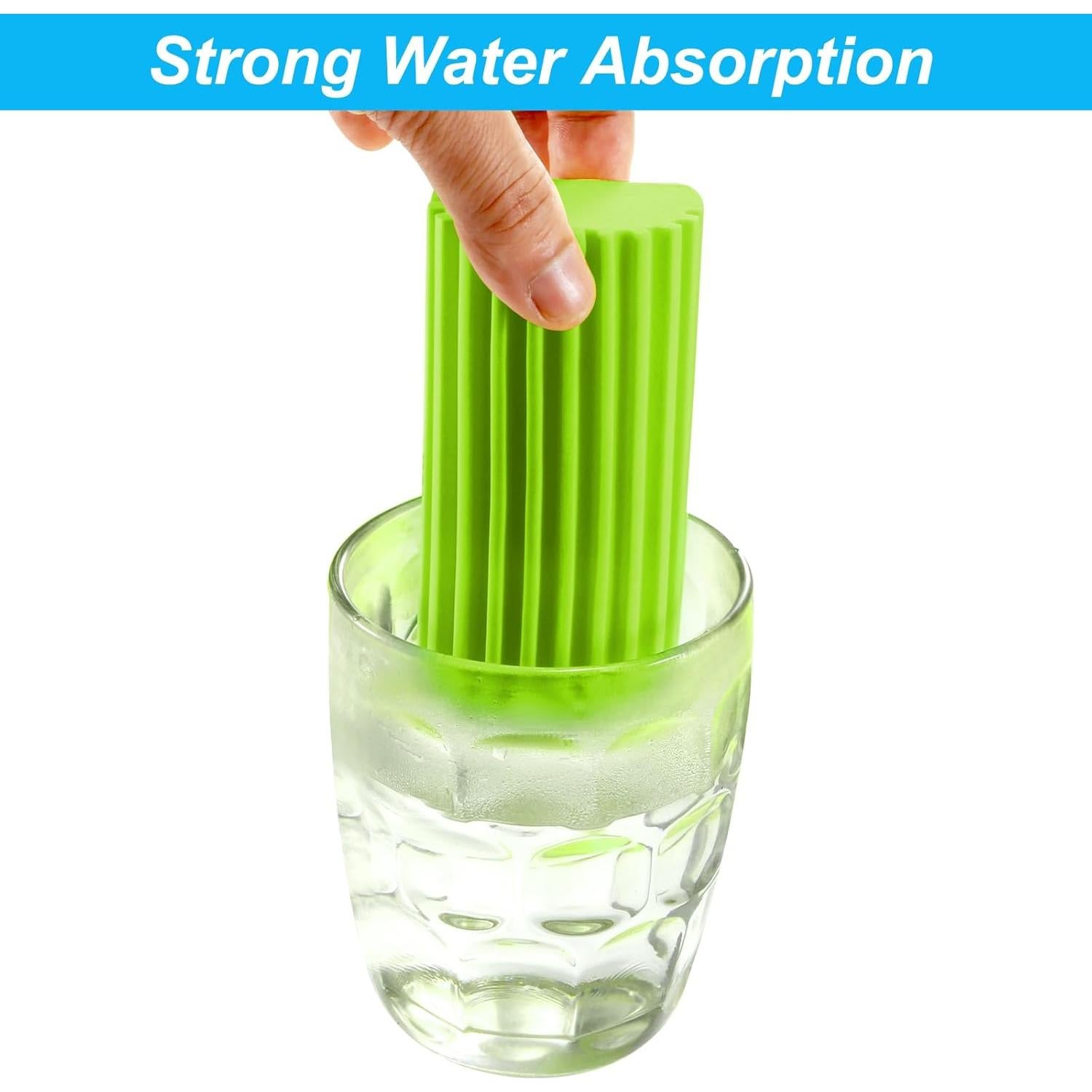 Juego de 4 Esponjas de Limpieza Húmeda Adyoney - Verde