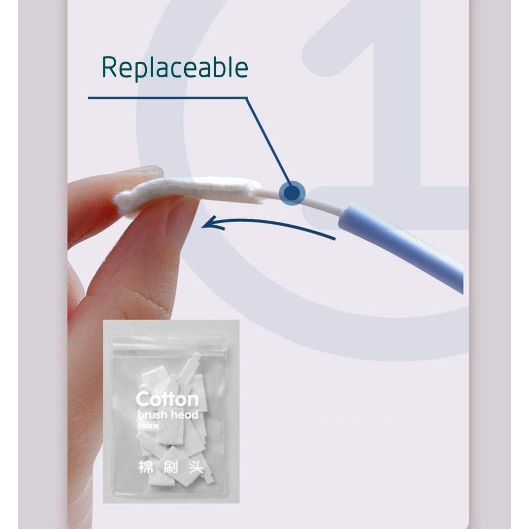 Kit de Limpieza de Ranuras ZIOYCKL - 50 Cabezas Reemplazables