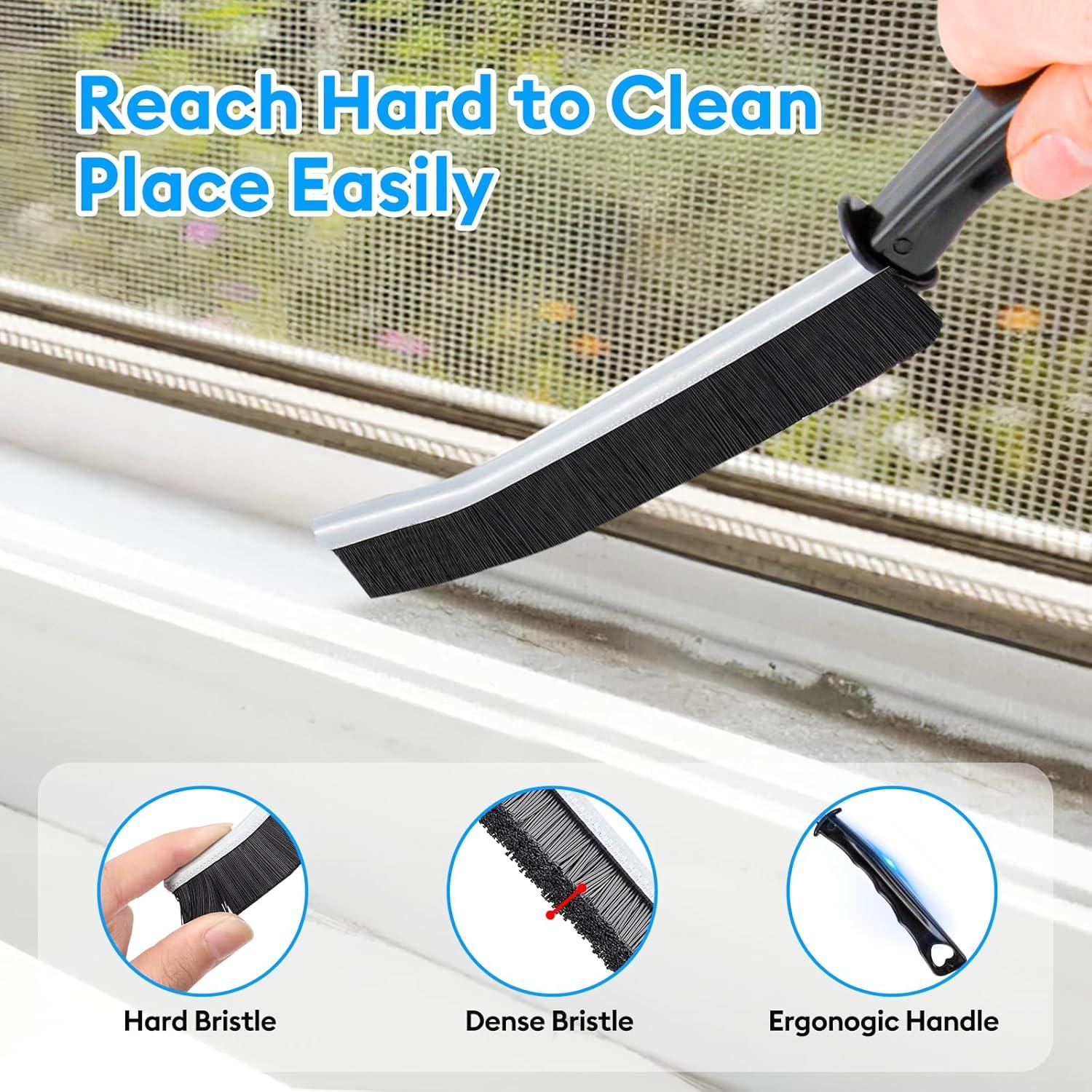 Juego de Cepillos de Limpieza Fansto 12 Piezas para Espacios Estrechos