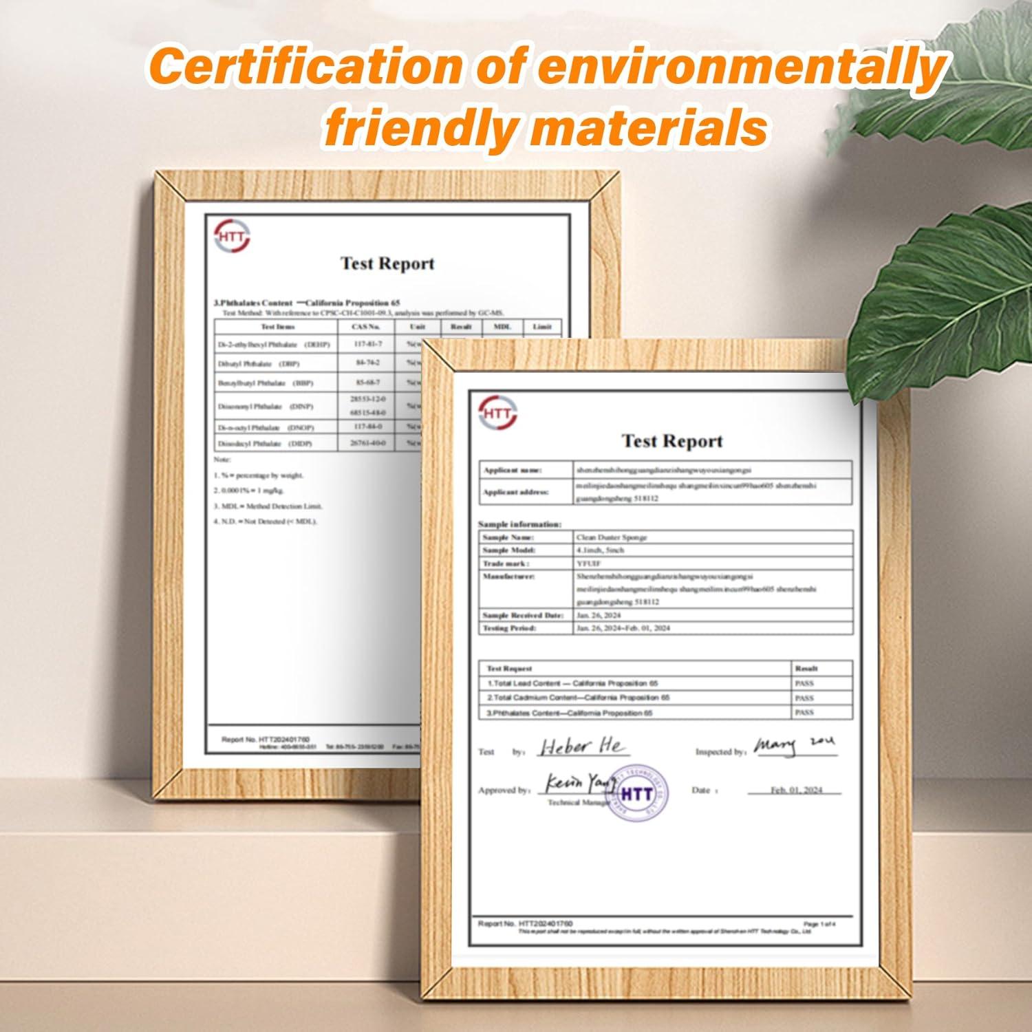 Esponja Limpiadora Húmeda YFUIF 2-Pack Multiusos Gris