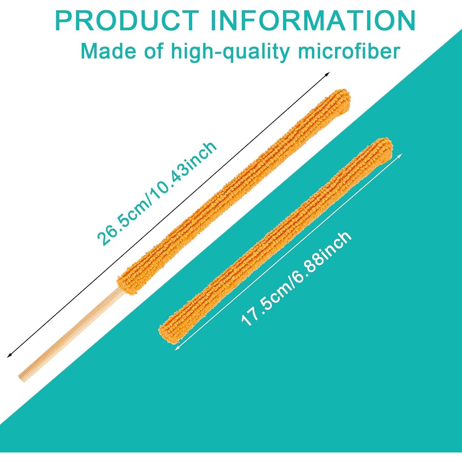 Plumero Pequeño de Microfibra Piriuuo 15 Pcs 26.5 cm