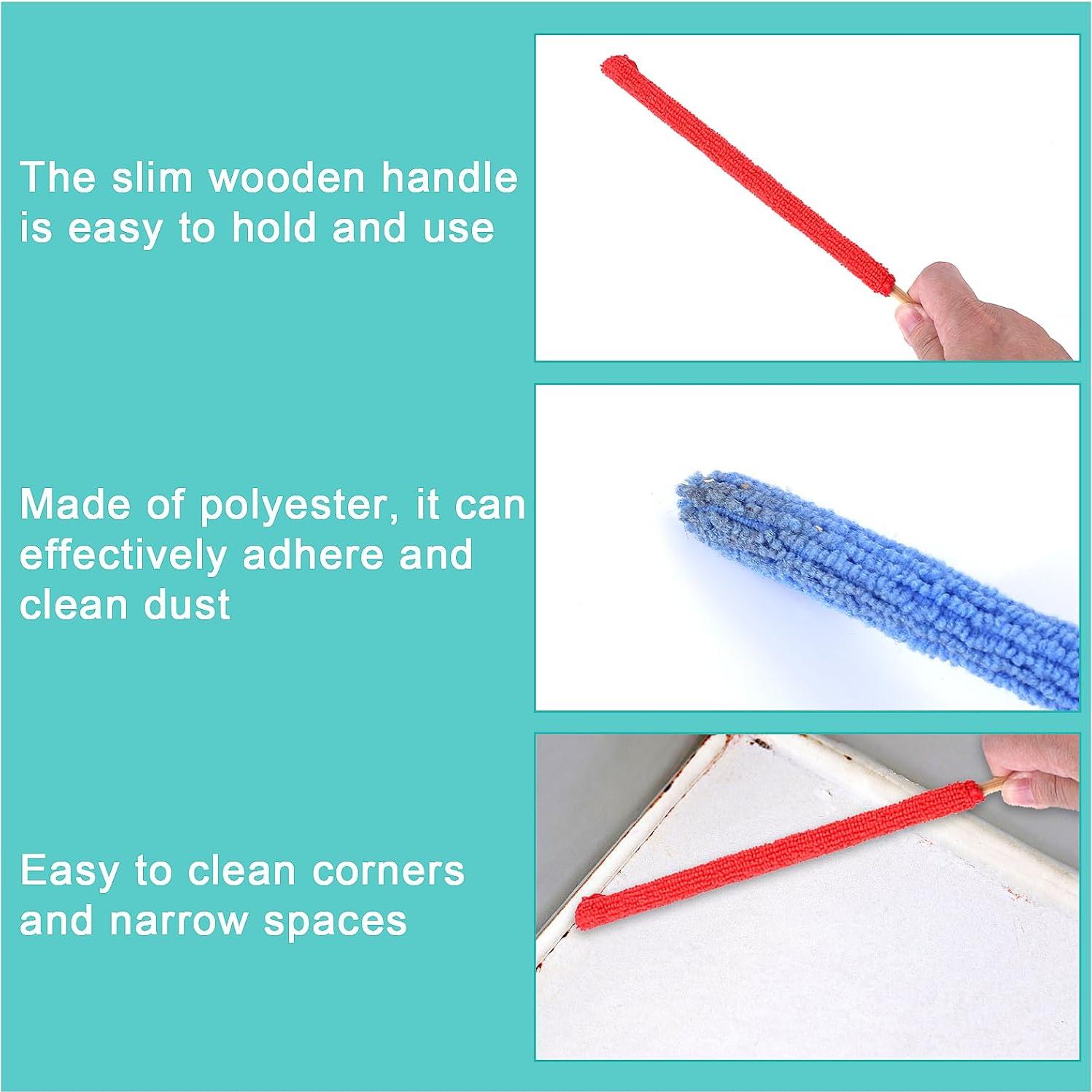 Plumero Pequeño de Microfibra Piriuuo 15 Pcs 26.5 cm