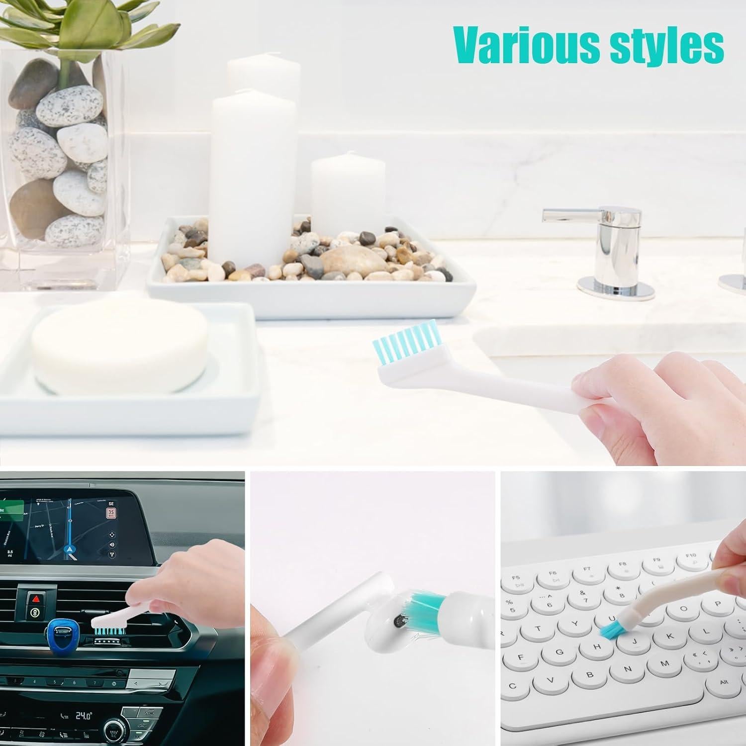 8 Piezas Cepillos de Limpieza para Humidificador Lasuroa