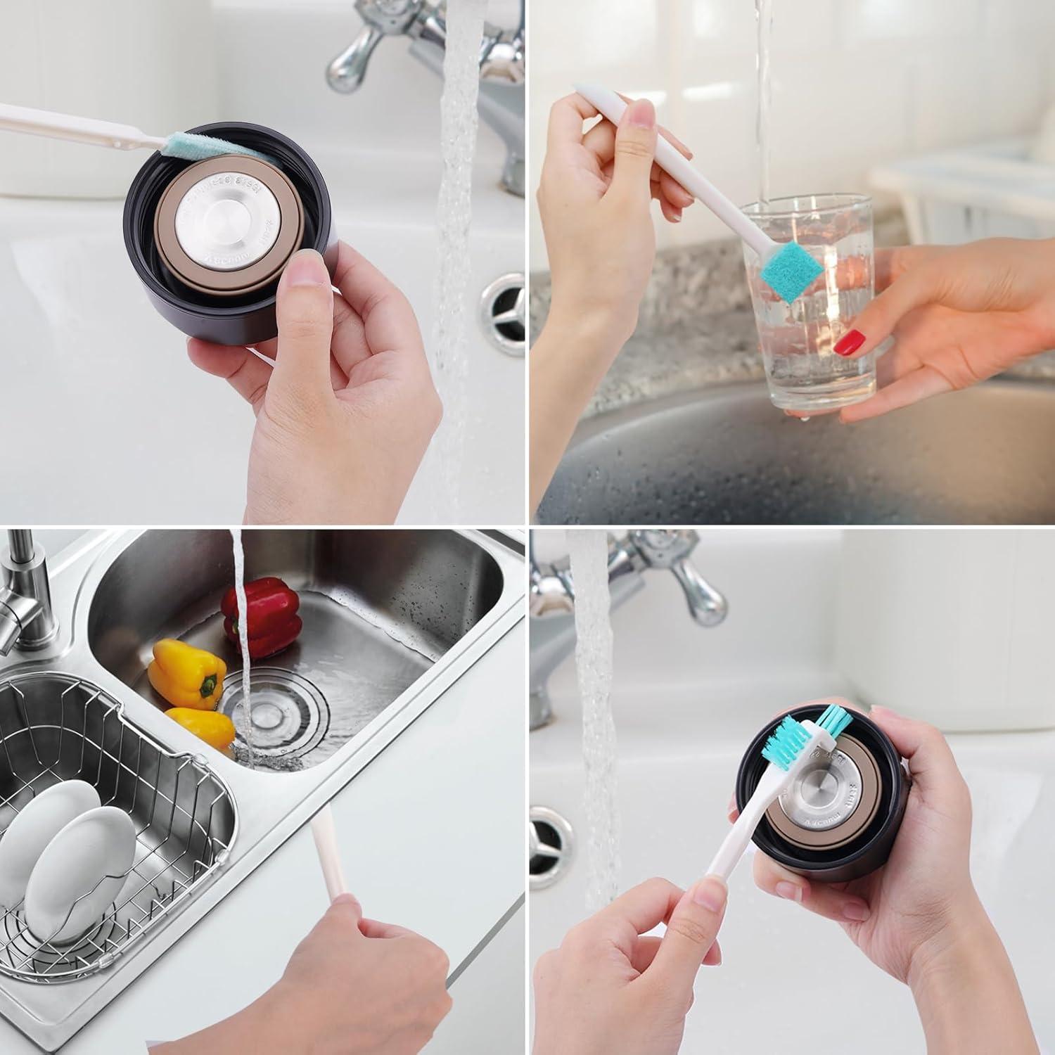 8 Piezas Cepillos de Limpieza para Humidificador Lasuroa