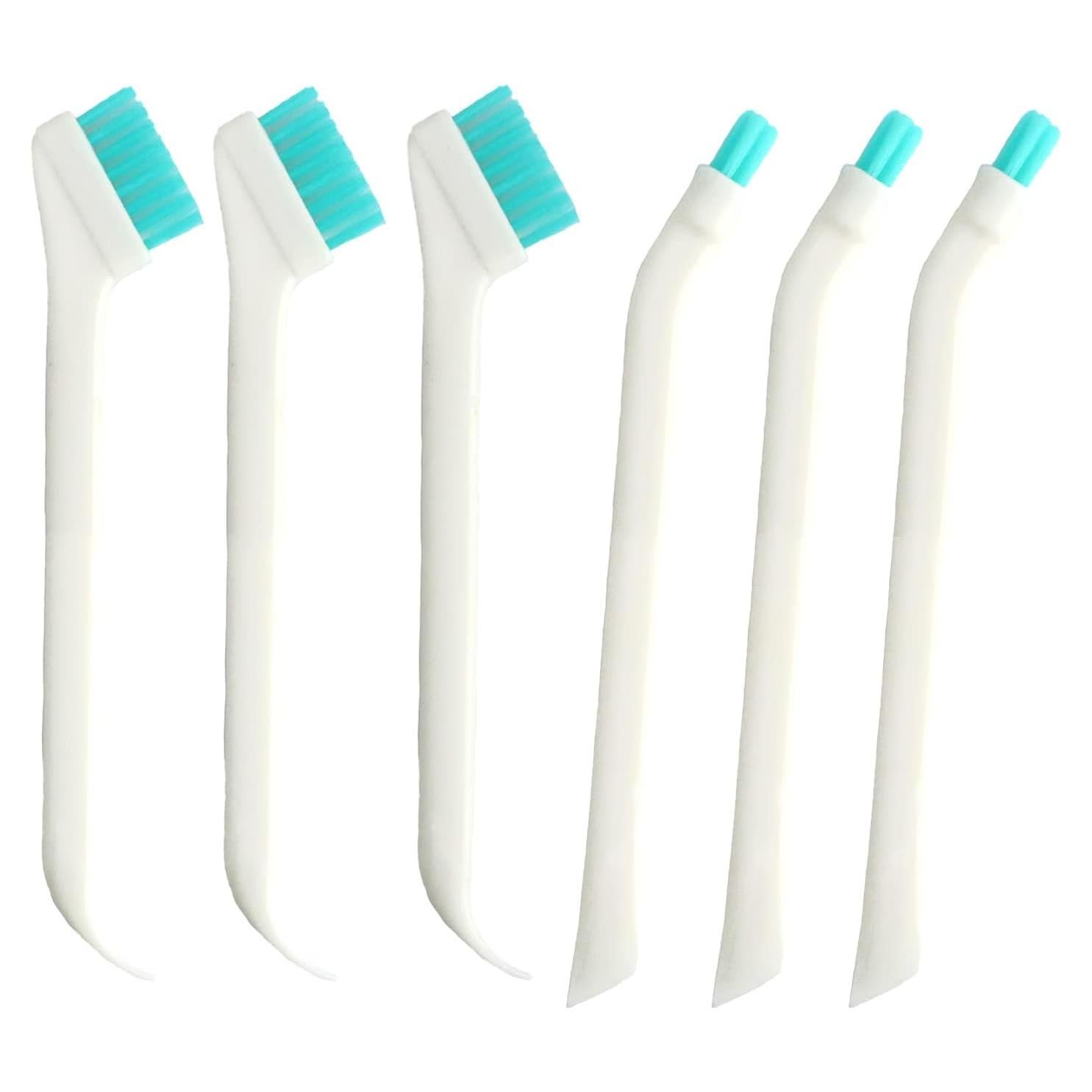 Juego de 6 Cepillos de Limpieza Booge para Rincones y Grietas
