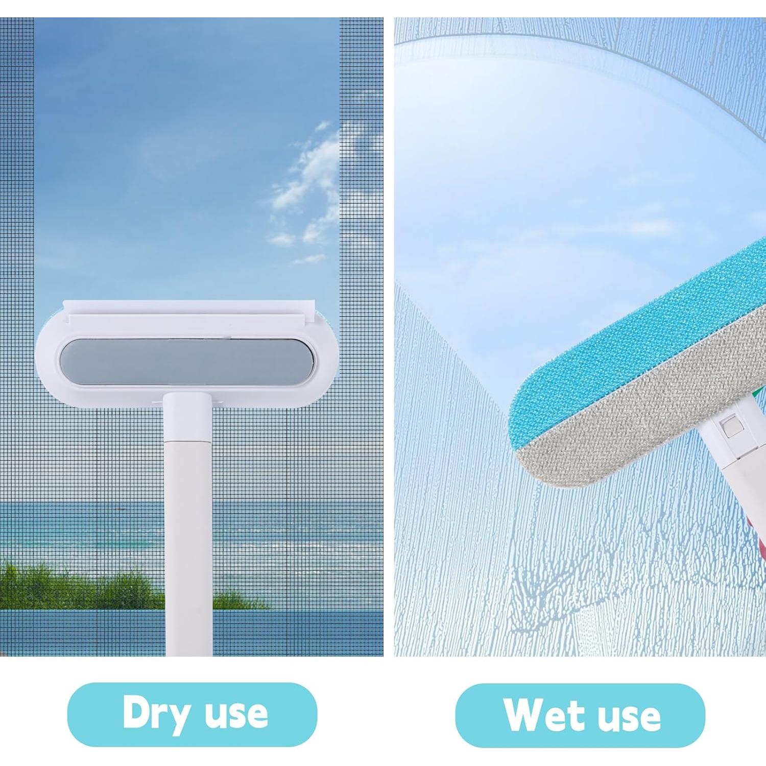 Herramienta Limpiadora de Ventanas 4 en 1 CebraBounze