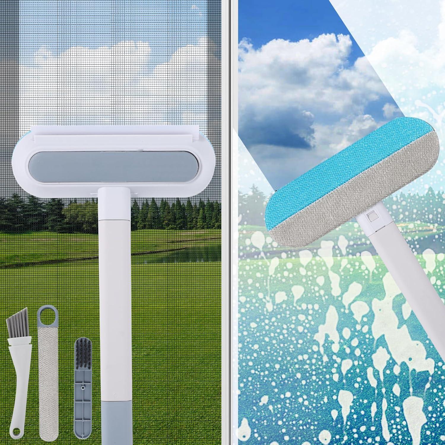 Herramienta Limpiadora de Ventanas 4 en 1 CebraBounze