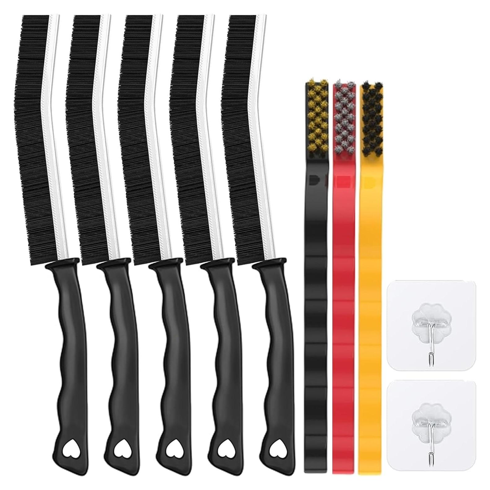 Cepillo de limpieza de ranuras LANARP 5 unidades cerdas duras