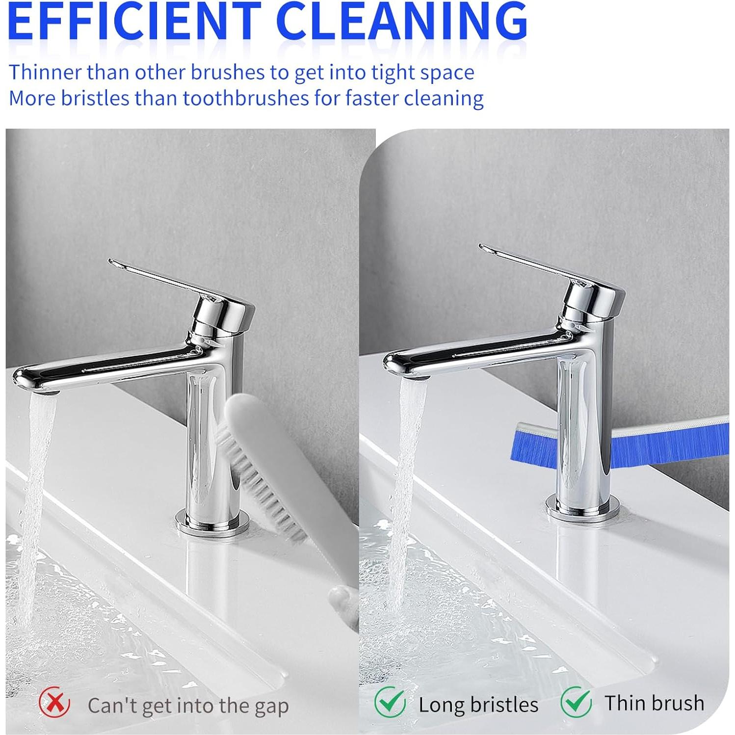 Cepillo de Limpieza de Ranuras Sayutie - 6 Piezas Colorido