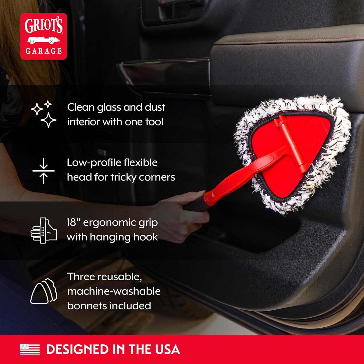 Varita de Detalle 2-en-1 Griot's Garage para Limpieza de Vehículos