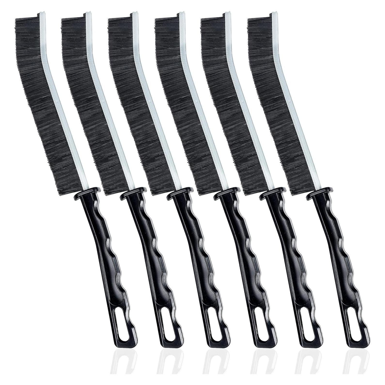 6 Cepillos de Limpieza de Ranuras Scurvy con Mango Antideslizante