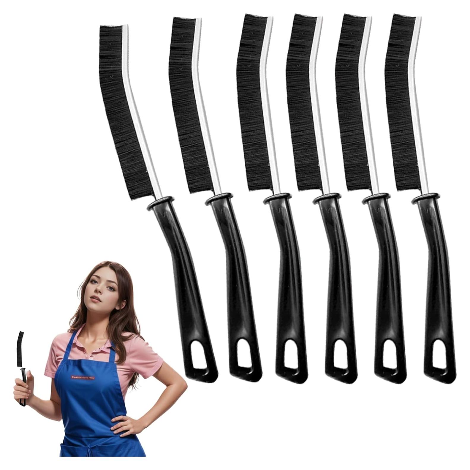 Cepillo de limpieza de ranuras Wzxlj.Y - 6 piezas, ergonómico