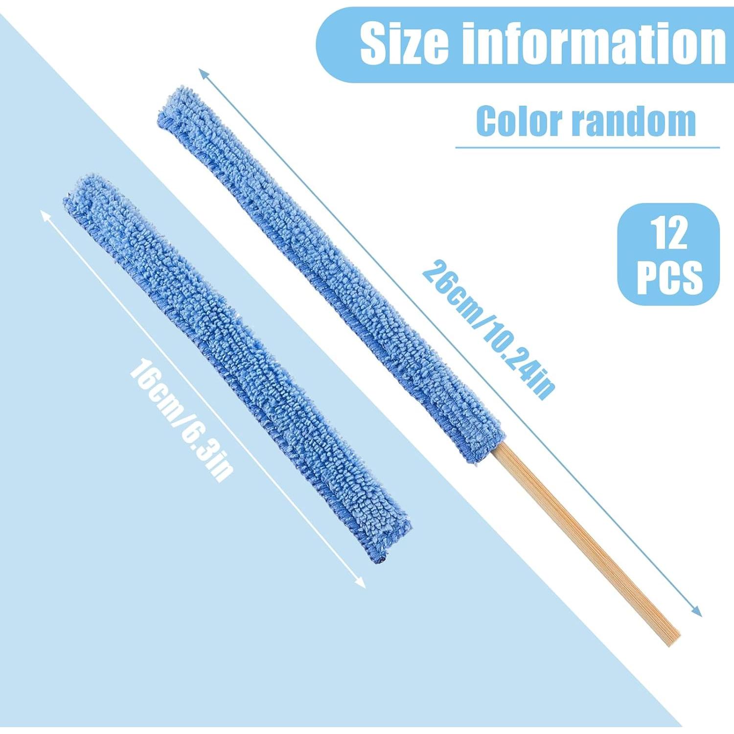 Juego de 12 Duster de Microfibra SHENGYIYISHENG para Limpieza