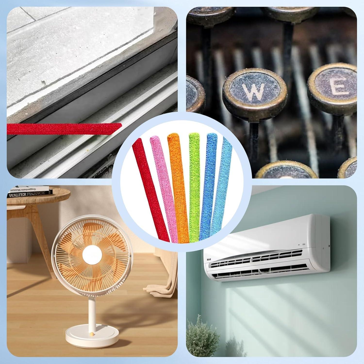 Juego de 12 Duster de Microfibra SHENGYIYISHENG para Limpieza