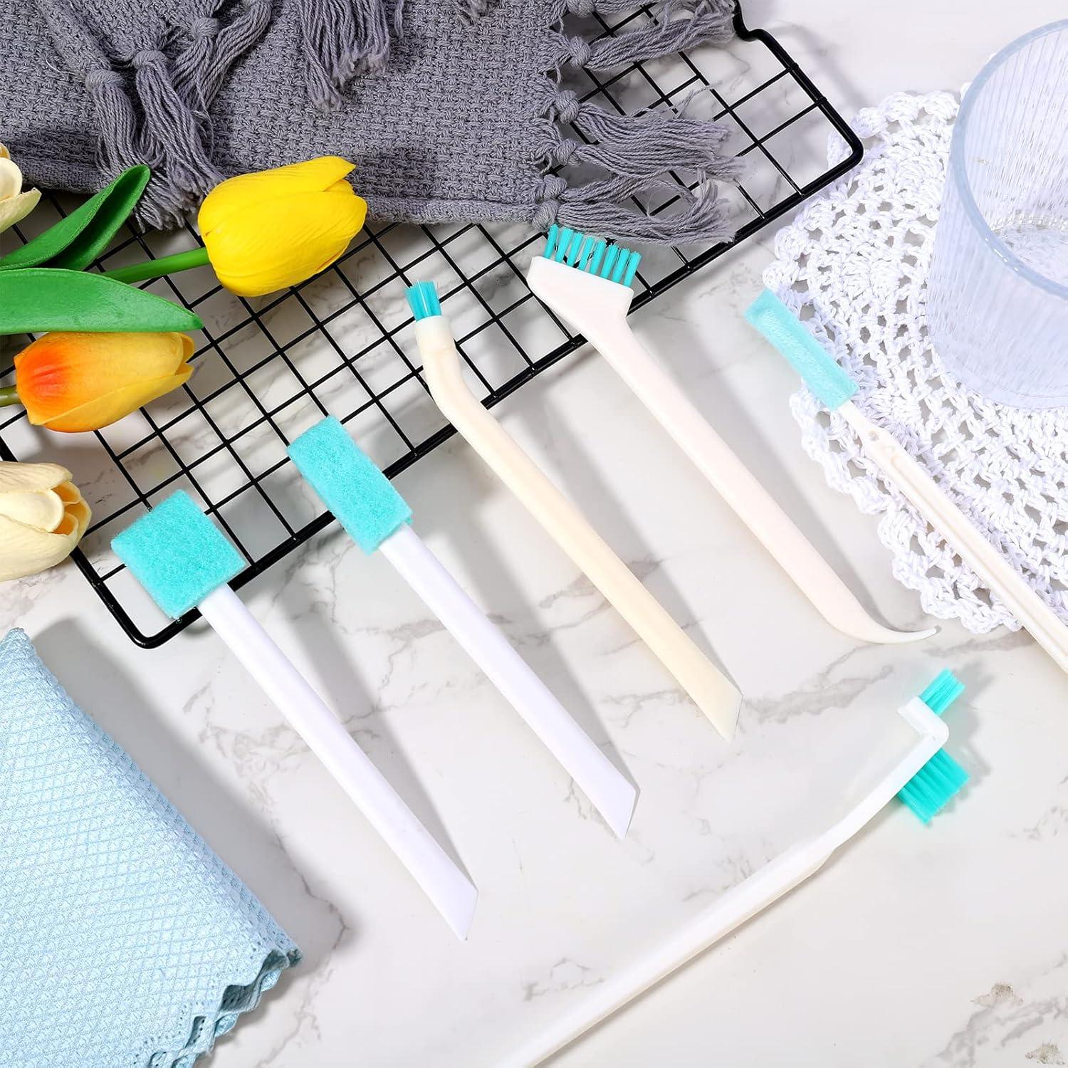 XINRUI 16 Cepillos de Limpieza para Grietas - Azul