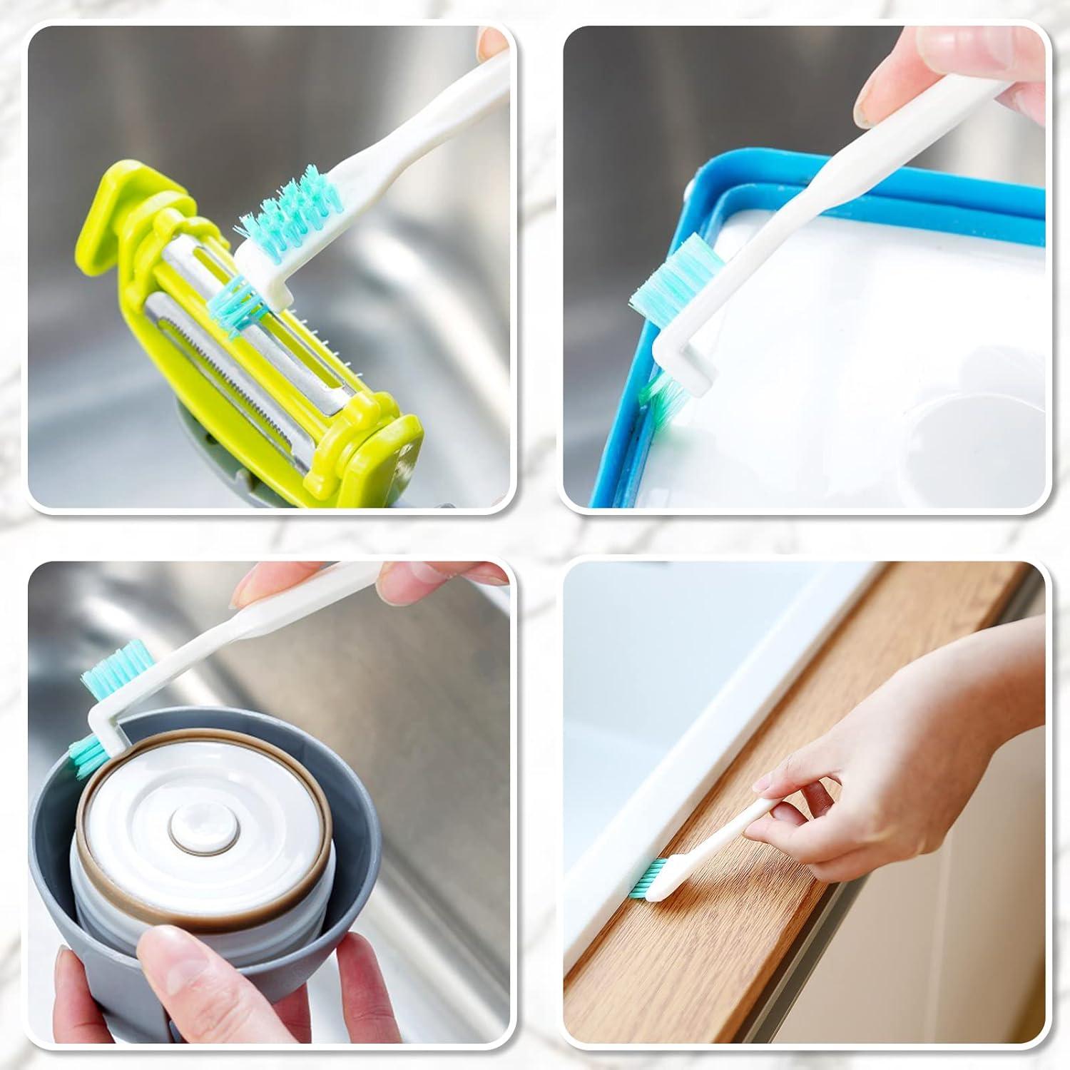 XINRUI 16 Cepillos de Limpieza para Grietas - Azul