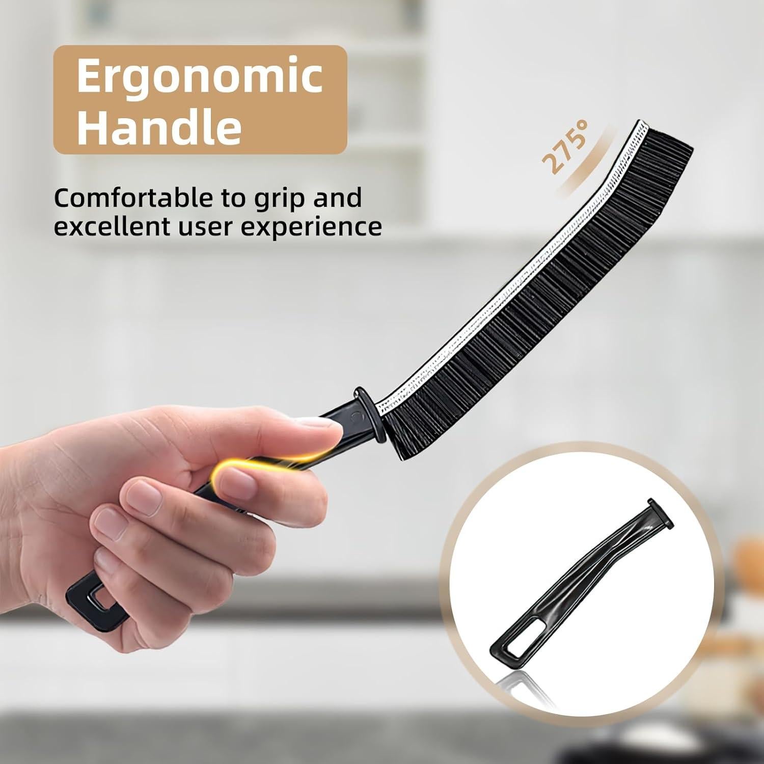 Paquete de 6 Cepillos de Limpieza Multiusos Hekmaden