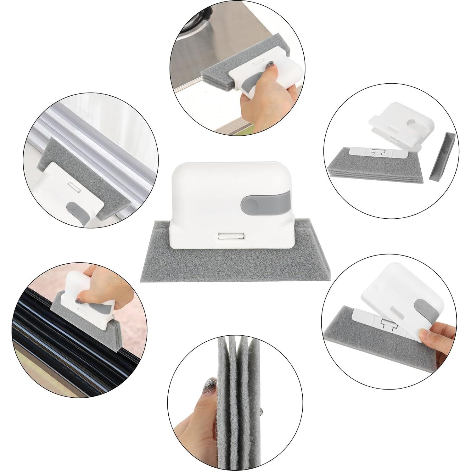 8 Piezas Herramientas de Limpieza de Ranuras Machomby