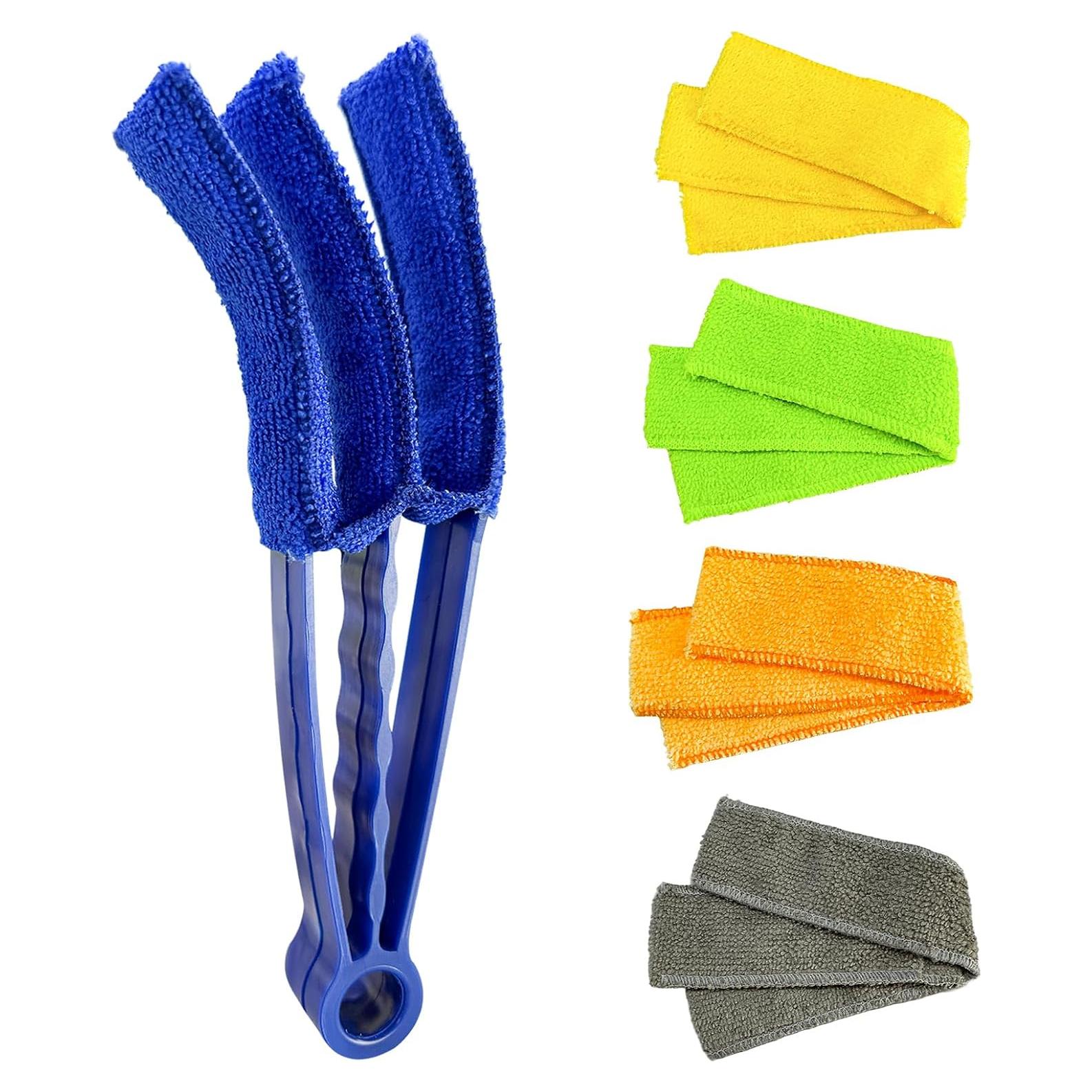 Limpiador de Persianas SHMZK con Cepillo Duster y 5 Mangas