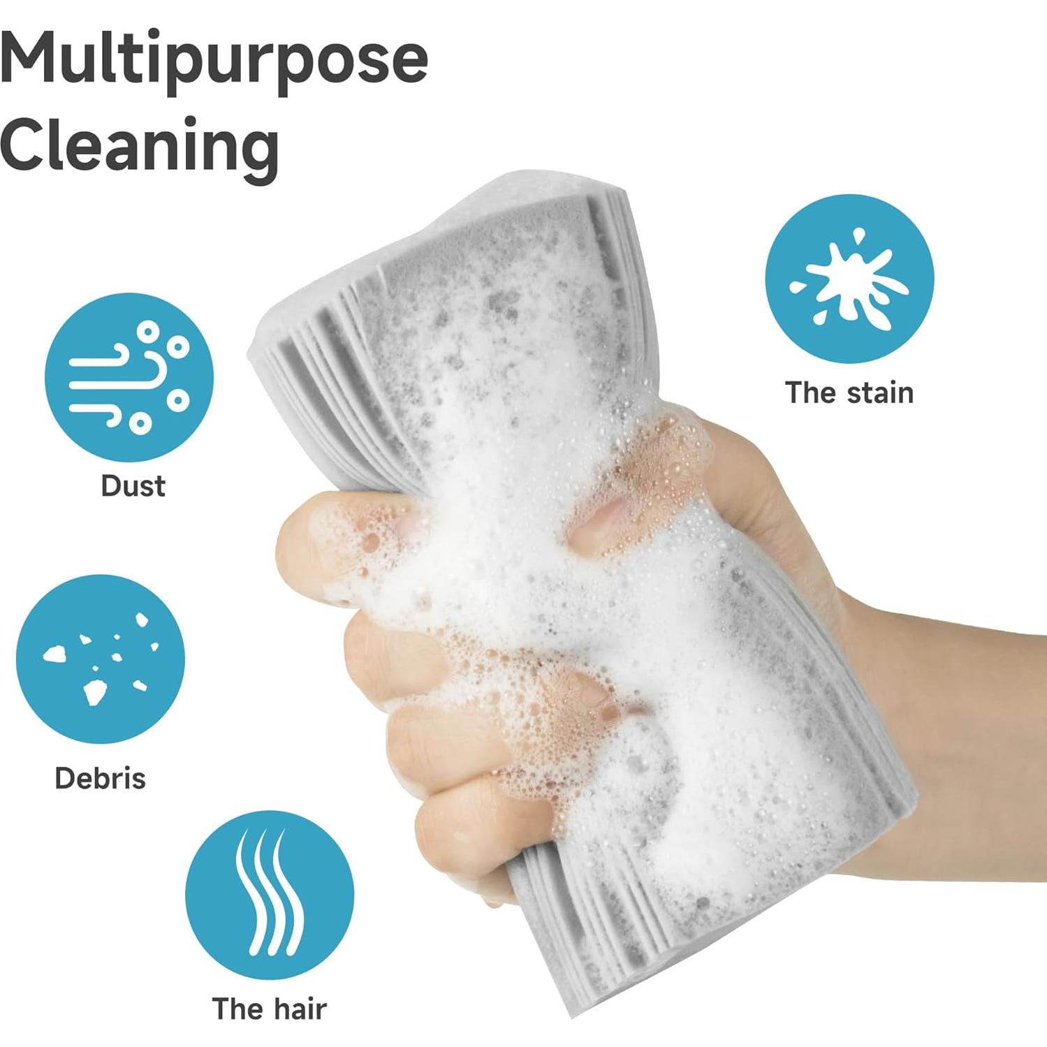 Paquete de 4 Esponjas Mágicas PVA Kickleen para Limpieza