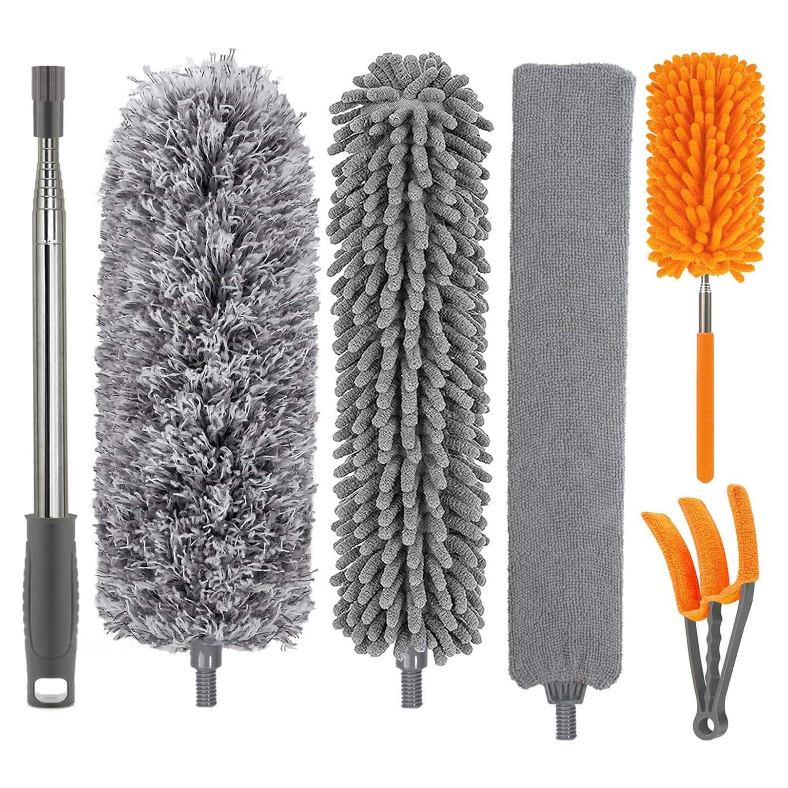 Limpiador de Ventiladores de Techo Newliton con Mango Extensible 76-254 cm