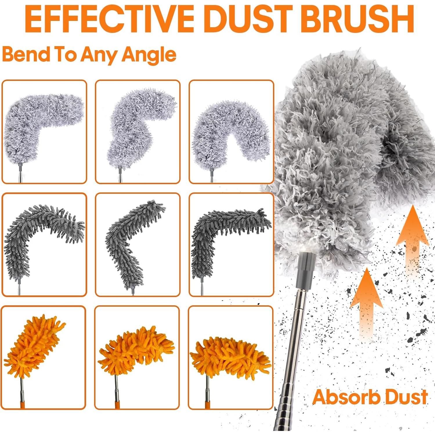 Limpiador de Ventiladores de Techo Newliton con Mango Extensible 76-254 cm