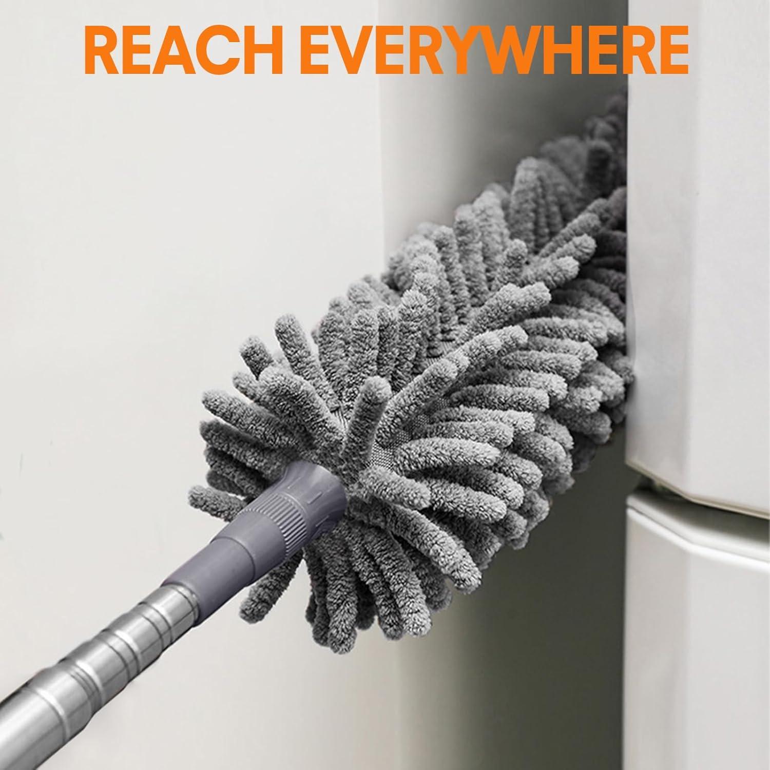 Limpiador de Ventiladores de Techo Newliton con Mango Extensible 76-254 cm