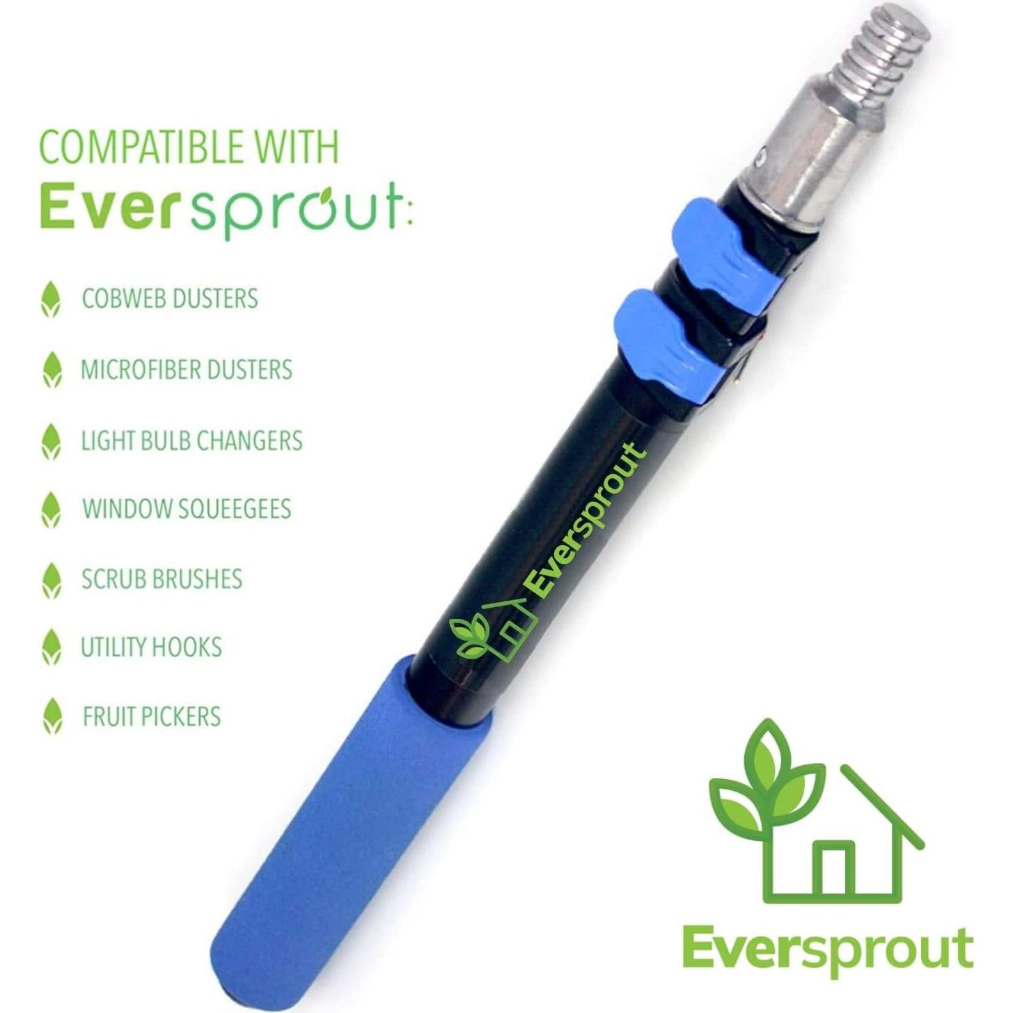 Limpiador de Techos y Ventiladores Eversprout 3 Pies Flexible