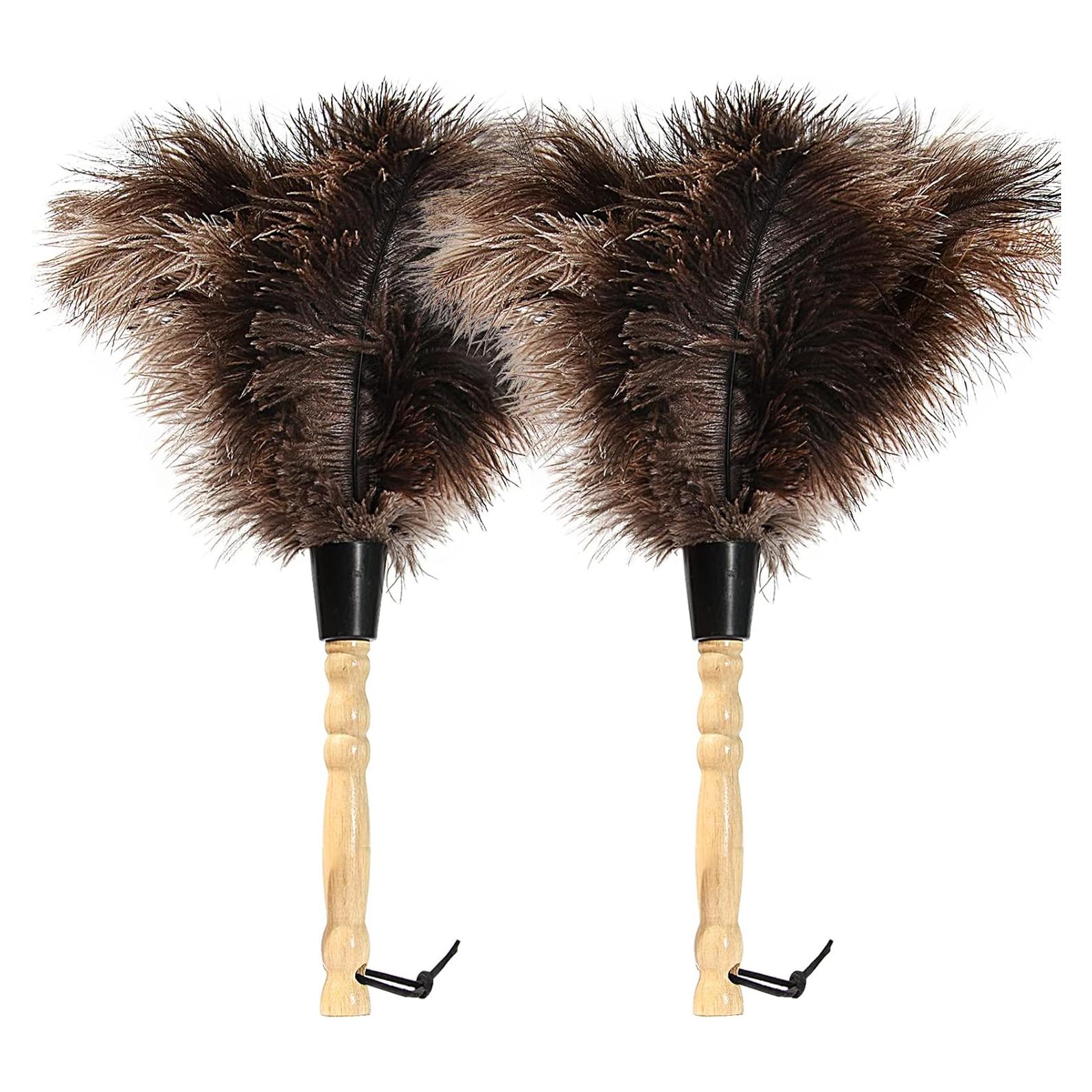 Plumero de Plumas de Avestruz iHUFeather 35.56 cm Ecológico