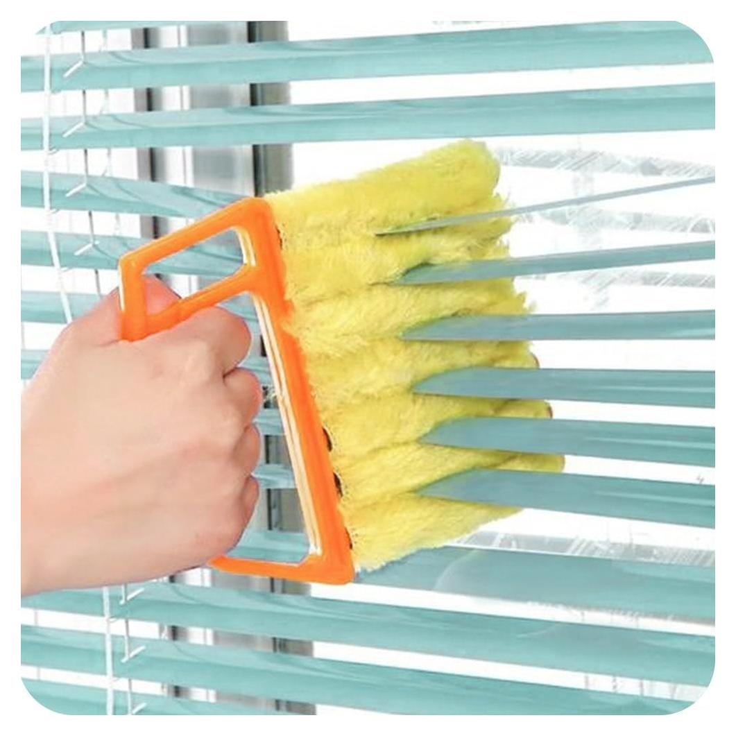 Cepillo Limpiador de Persianas Voocvii Mini 13.5x16.5cm