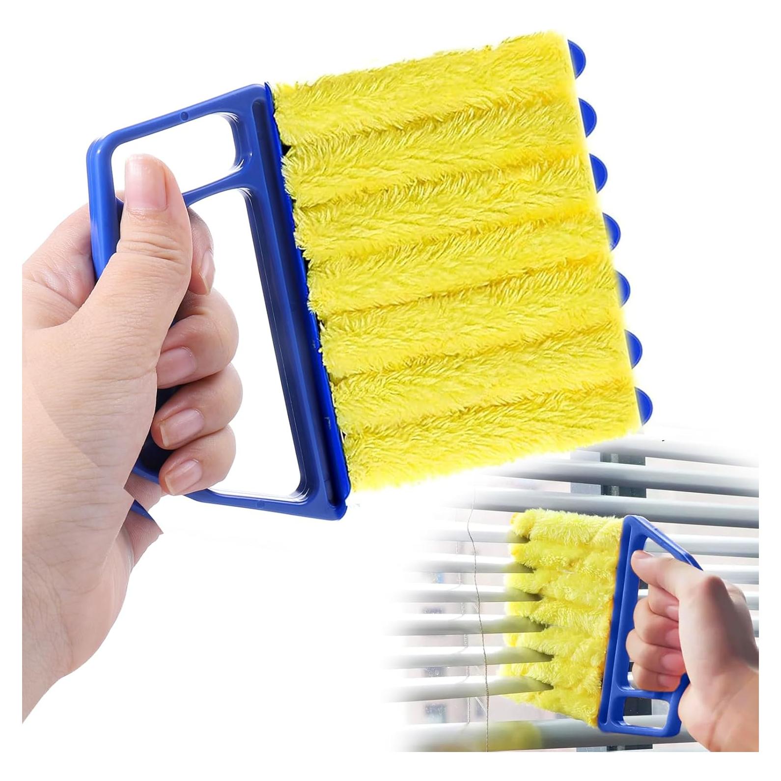 Cepillo de Limpieza de Persianas Vodolo con 6 Cabezas Intercambiables