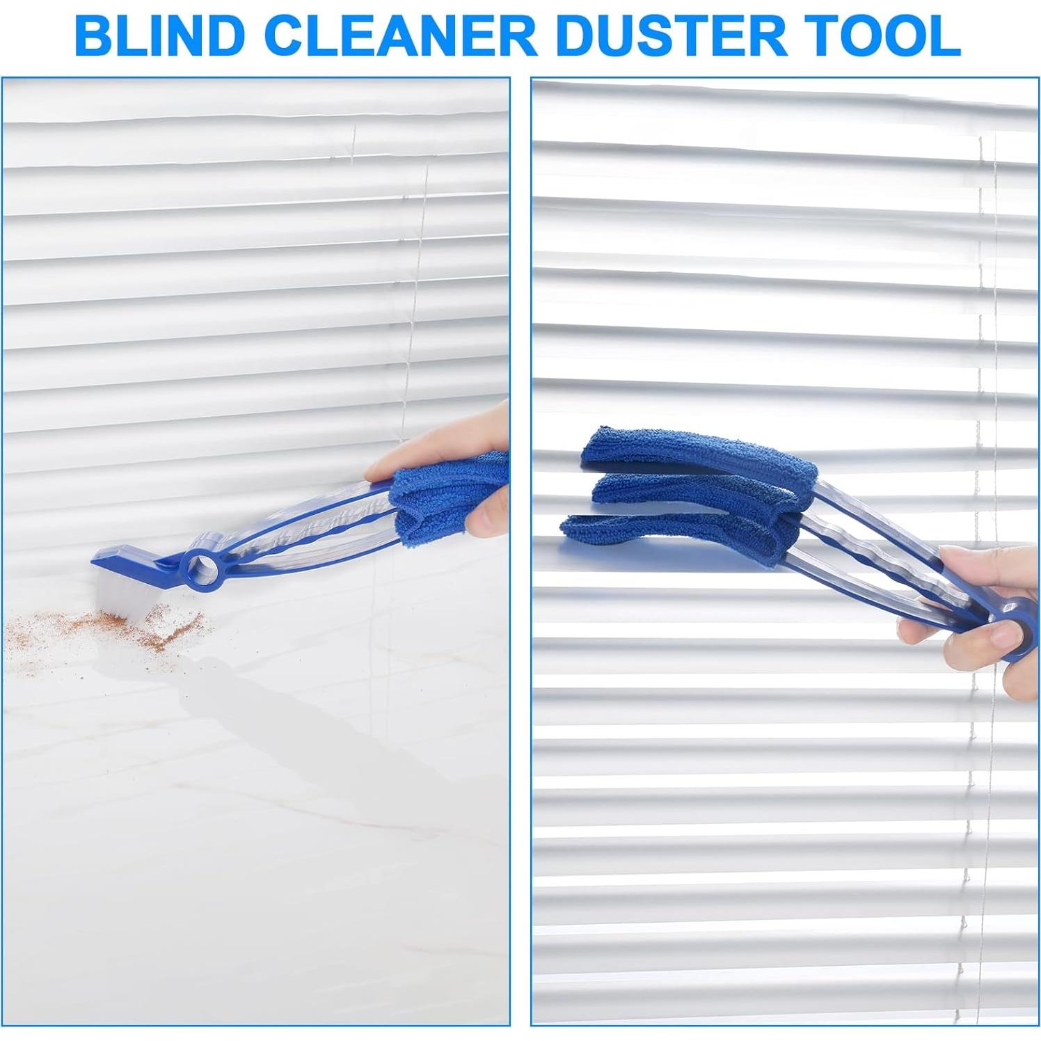 Limpiador de Persianas 2 en 1 EVEPRUS con Mangas Lavables