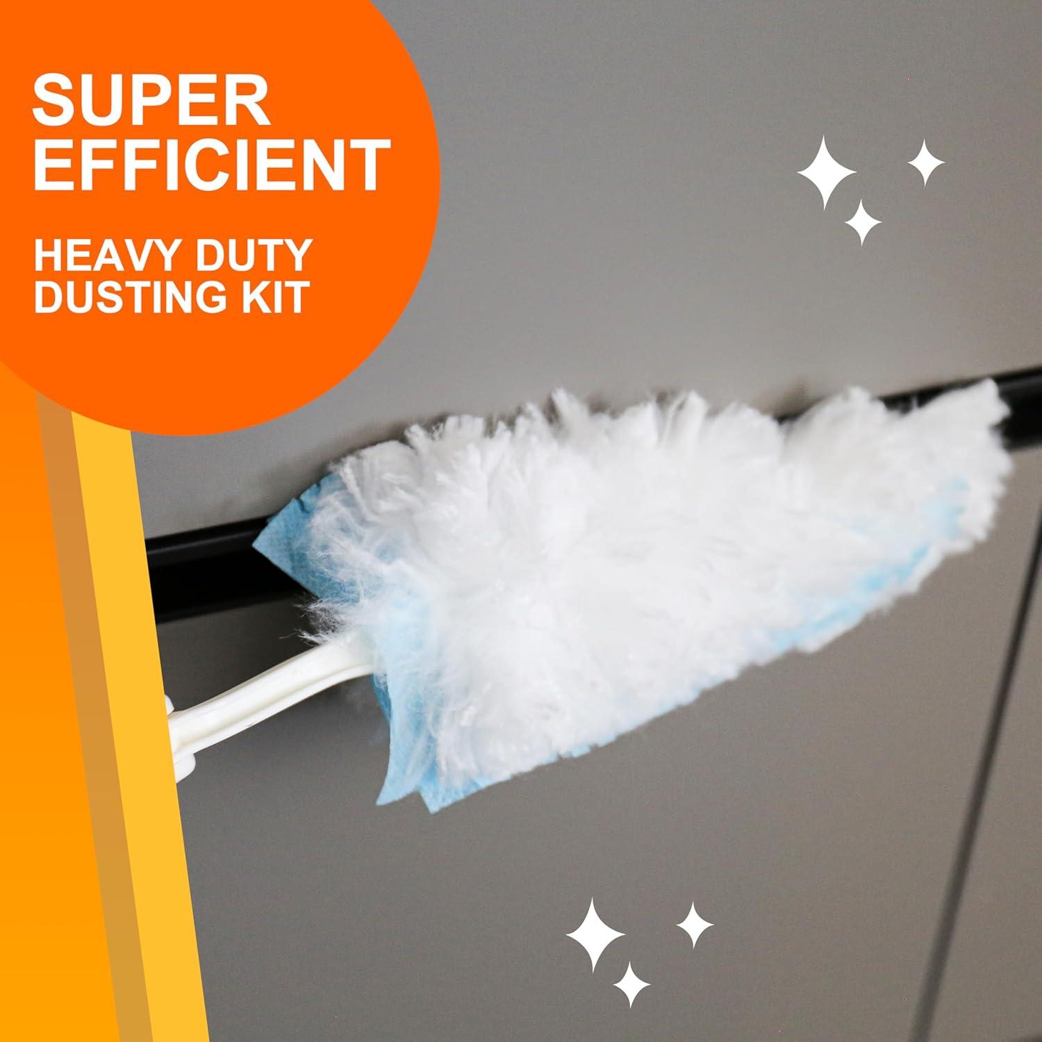 Kit de Limpieza LANARP con 35 Recargas y 2 Mangos Extensibles