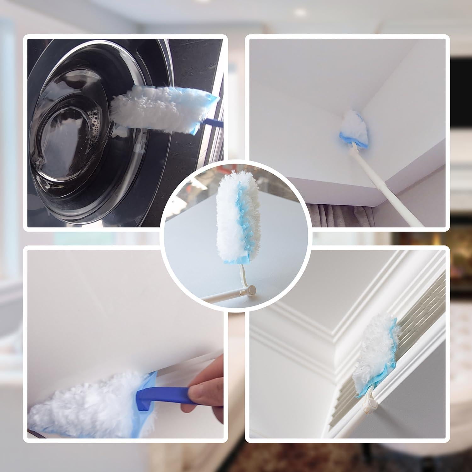 Kit de Limpieza LANARP con 35 Recargas y 2 Mangos Extensibles