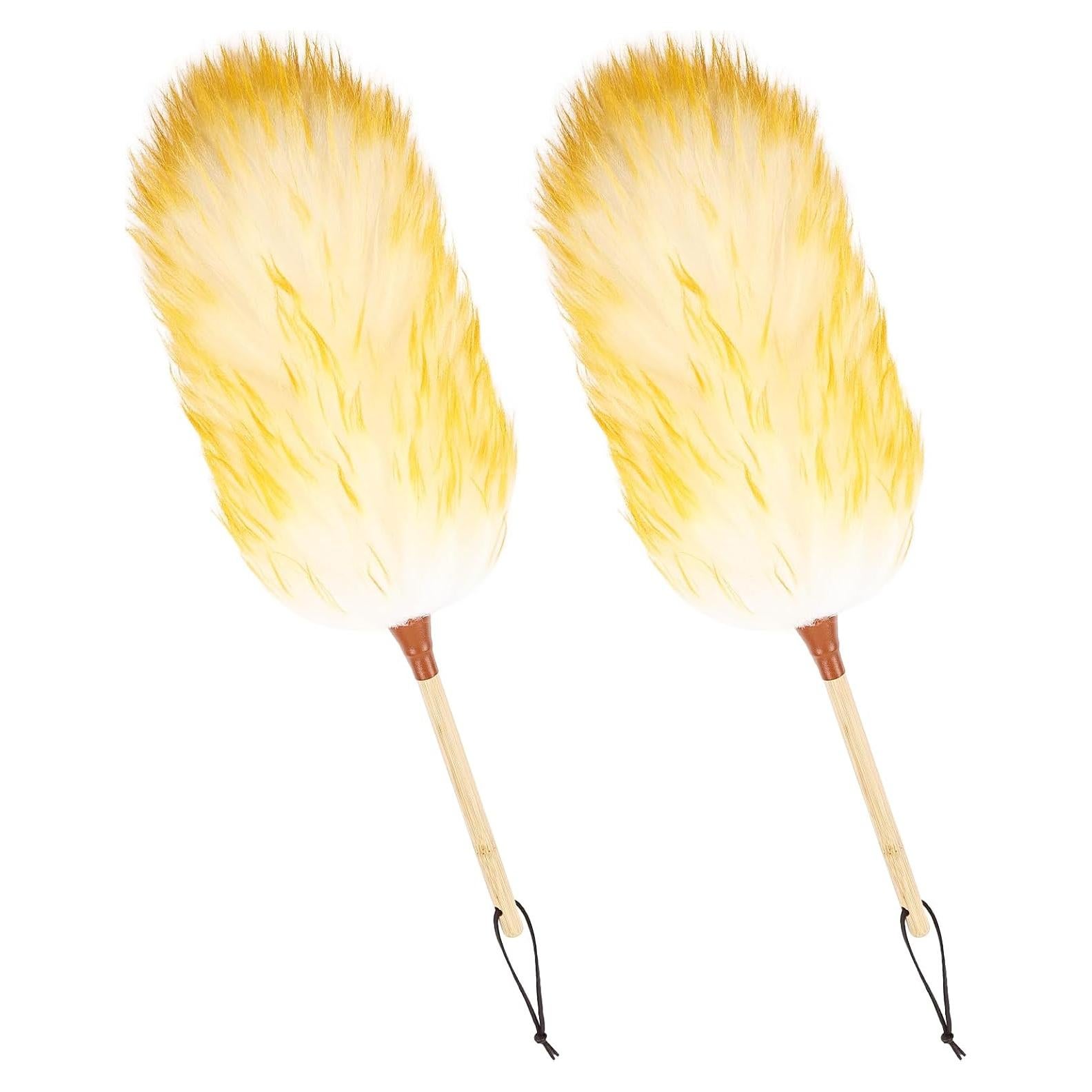 Plumero de lana de cordero MehelloFeather 20 cm - 2 piezas